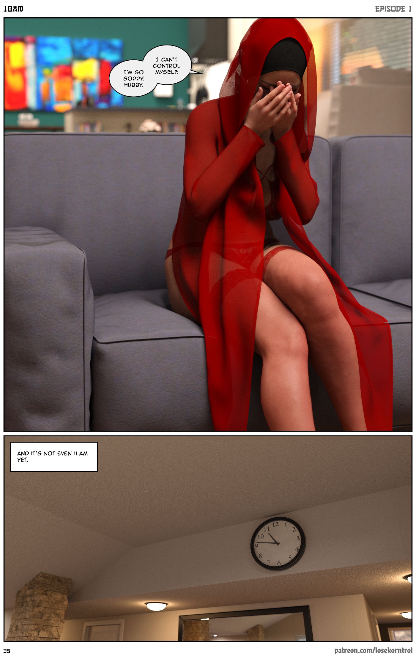 10 AM [LoseKorntrol, Hijab 3DX] Chapter 1 Page 36