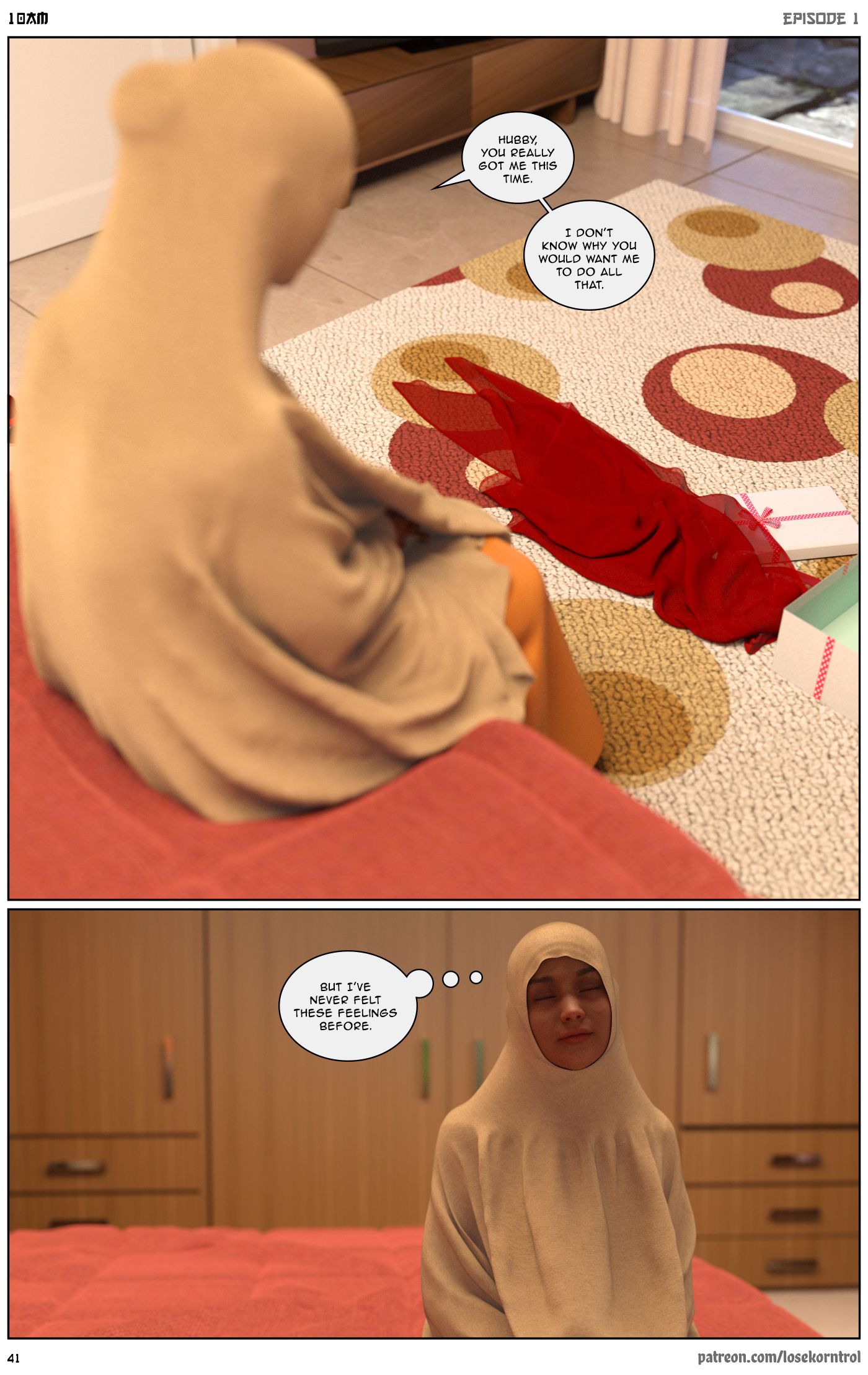 10 AM [LoseKorntrol, Hijab 3DX] Chapter 1 Page 42