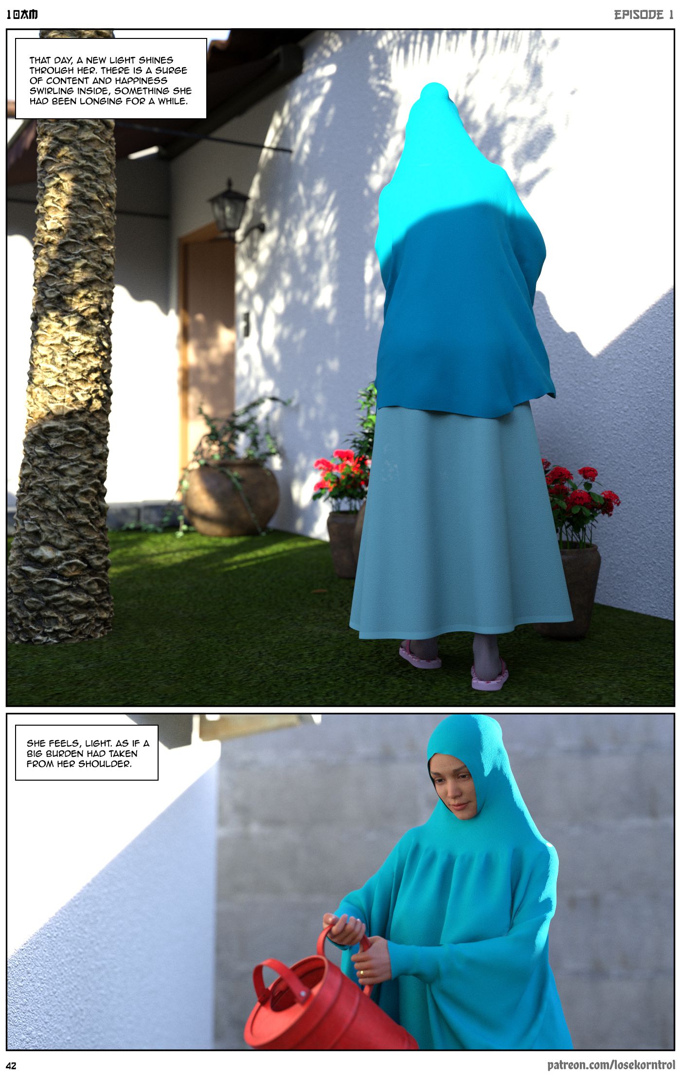 10 AM [LoseKorntrol, Hijab 3DX] Chapter 1 Page 43