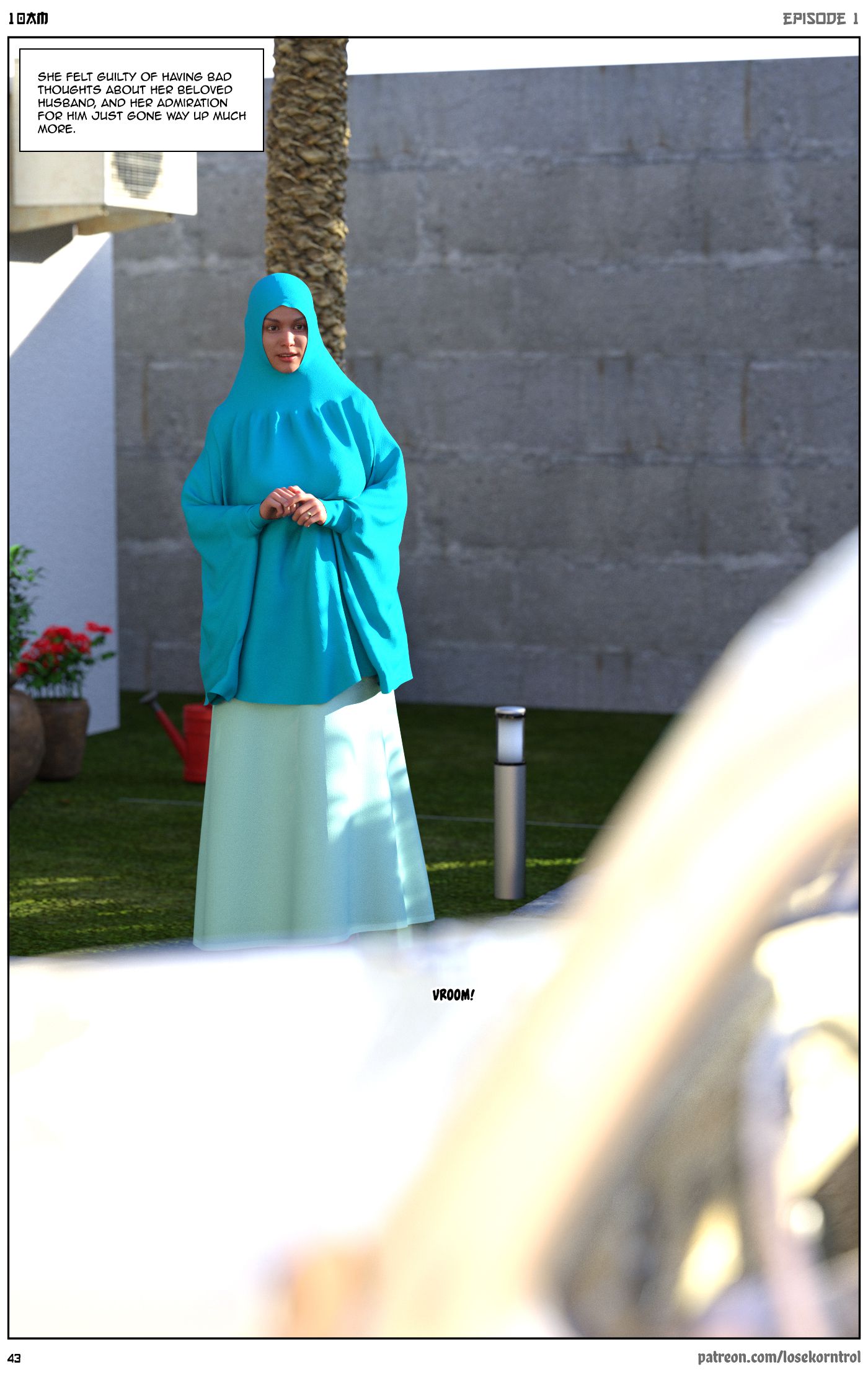 10 AM [LoseKorntrol, Hijab 3DX] Chapter 1 Page 44