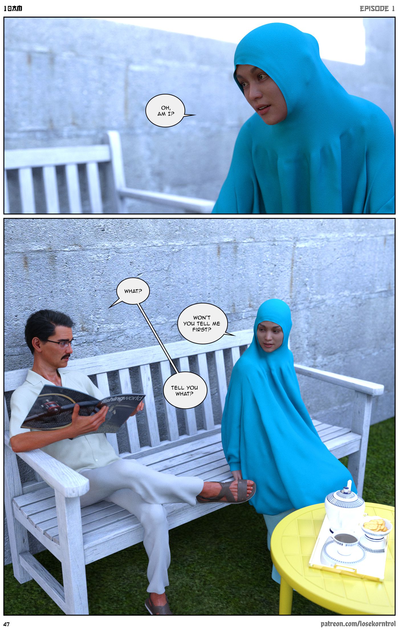 10 AM [LoseKorntrol, Hijab 3DX] Chapter 1 Page 48