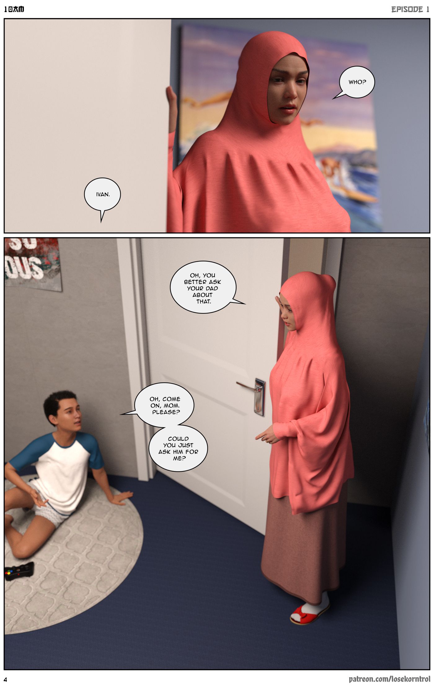 10 AM [LoseKorntrol, Hijab 3DX] Chapter 1 Page 5