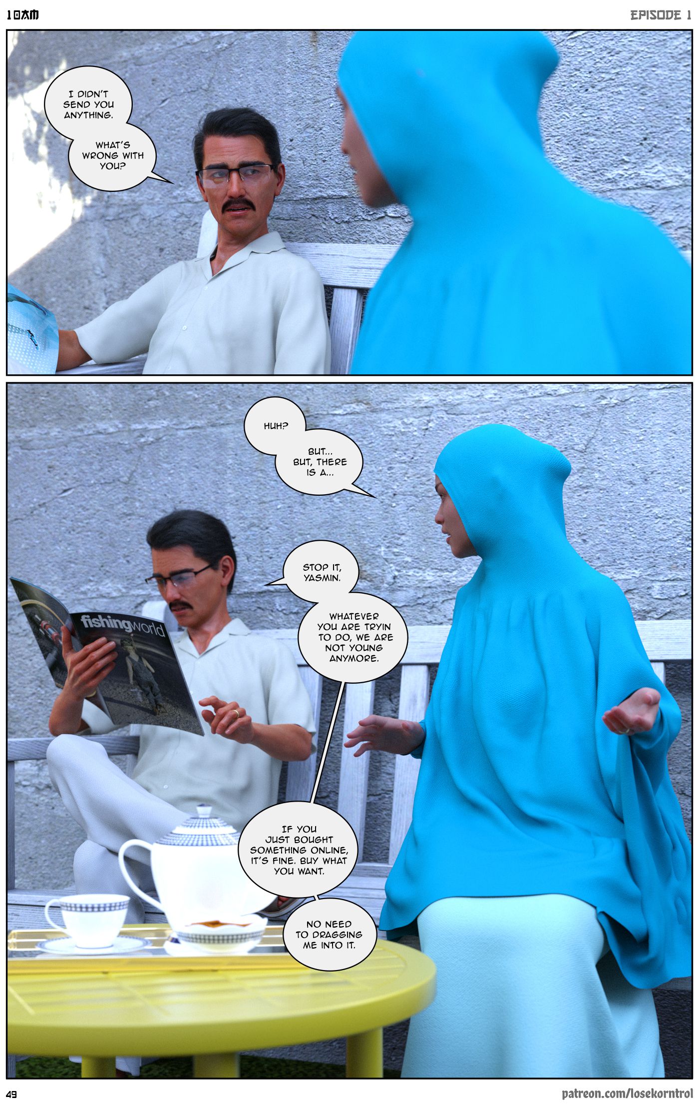 10 AM [LoseKorntrol, Hijab 3DX] Chapter 1 Page 50