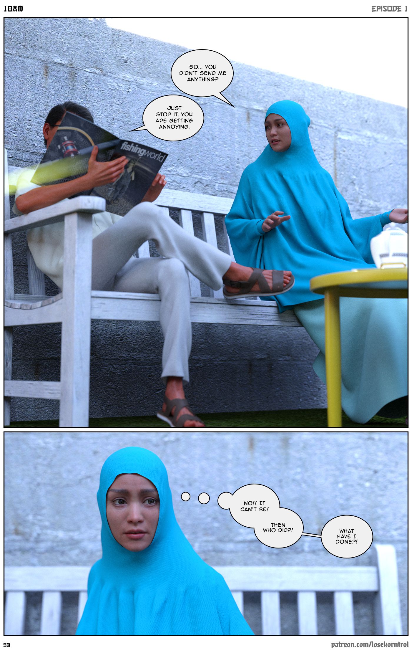 10 AM [LoseKorntrol, Hijab 3DX] Chapter 1 Page 51