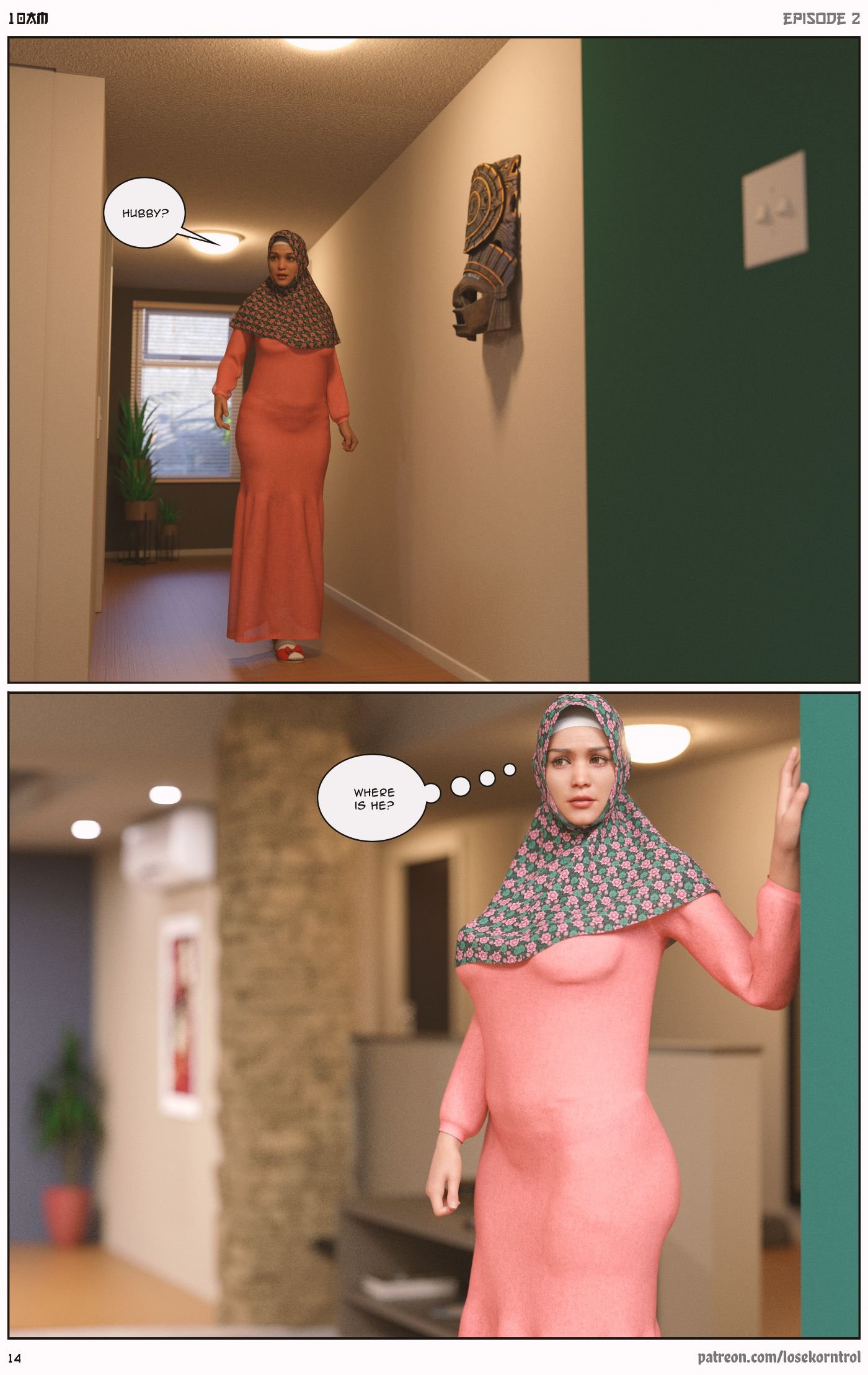 10 AM [LoseKorntrol, Hijab 3DX] Chapter 2 Page 14