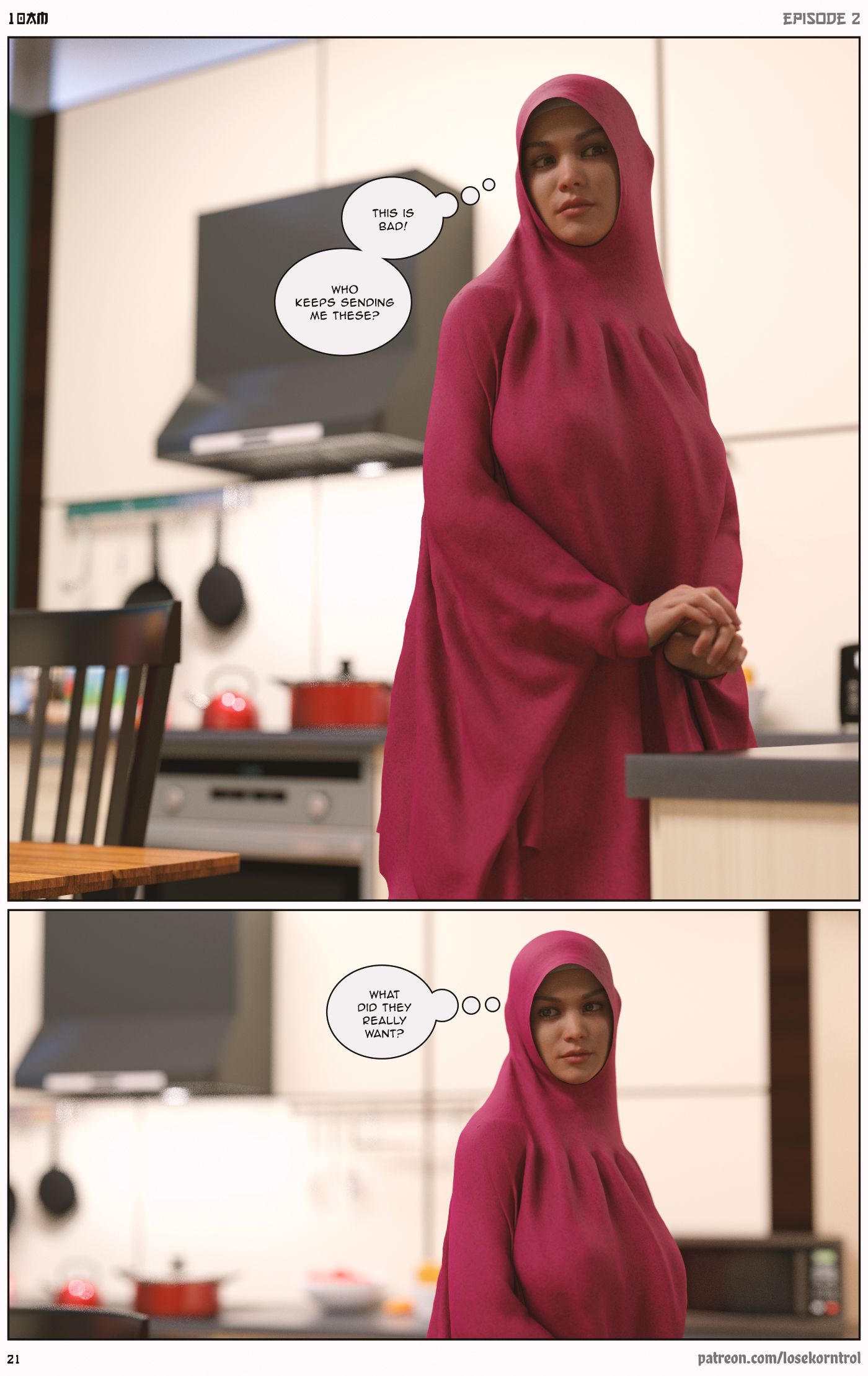 10 AM [LoseKorntrol, Hijab 3DX] Chapter 2 Page 21