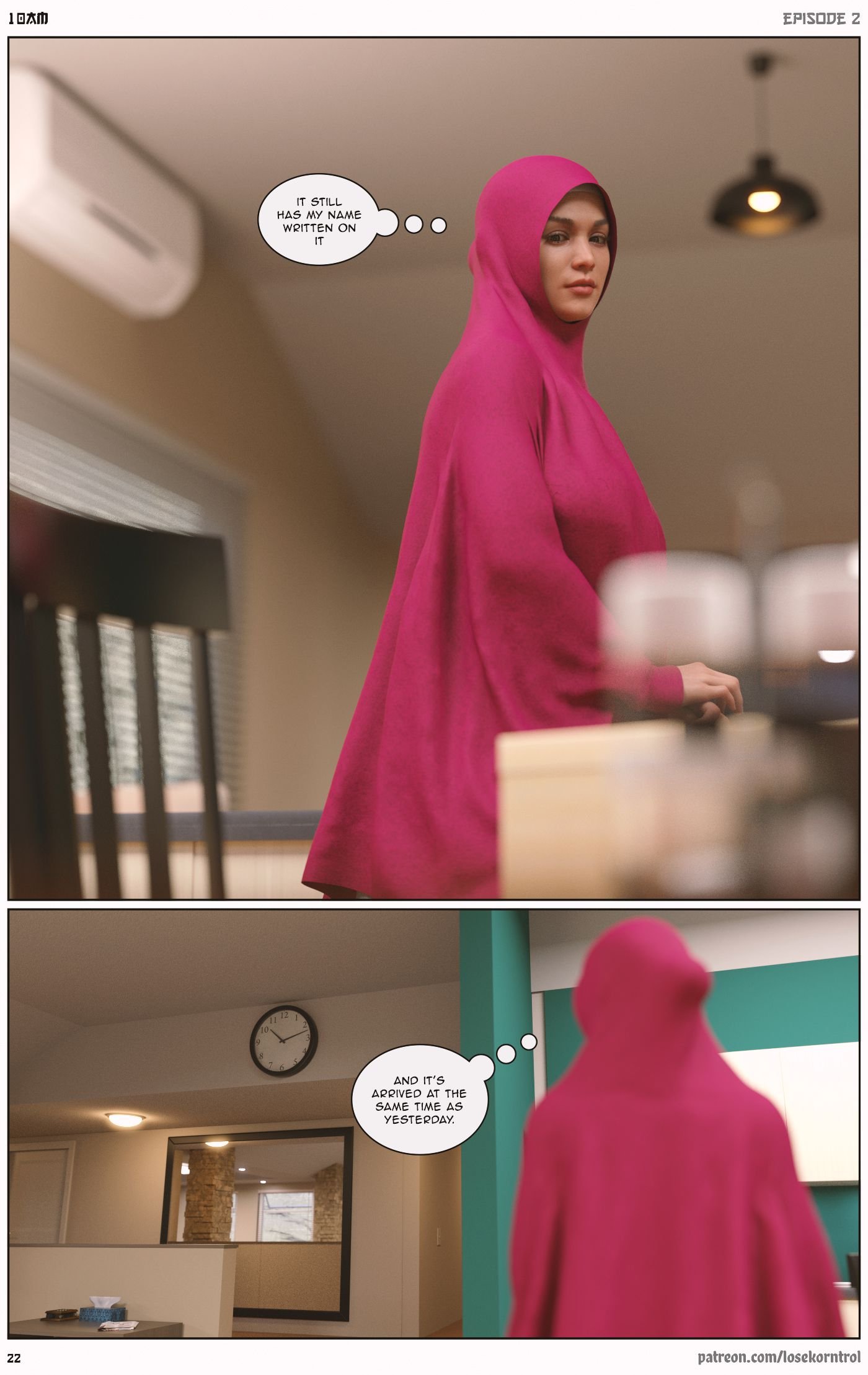10 AM [LoseKorntrol, Hijab 3DX] Chapter 2 Page 22