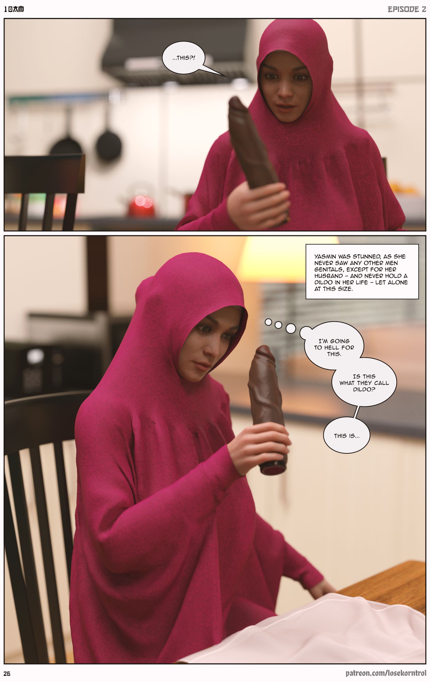 10 AM [LoseKorntrol, Hijab 3DX] Chapter 2 Page 26