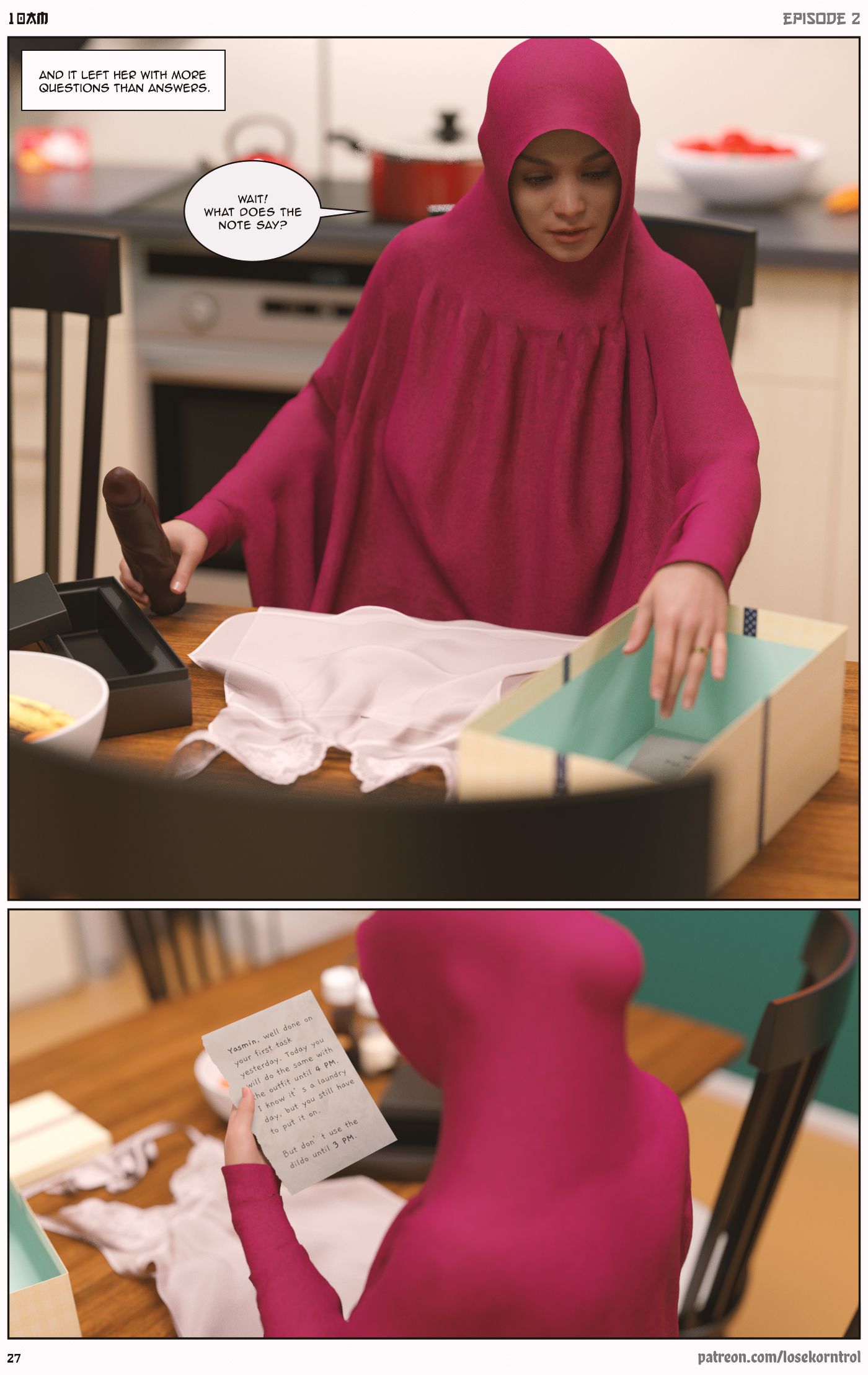 10 AM [LoseKorntrol, Hijab 3DX] Chapter 2 Page 27