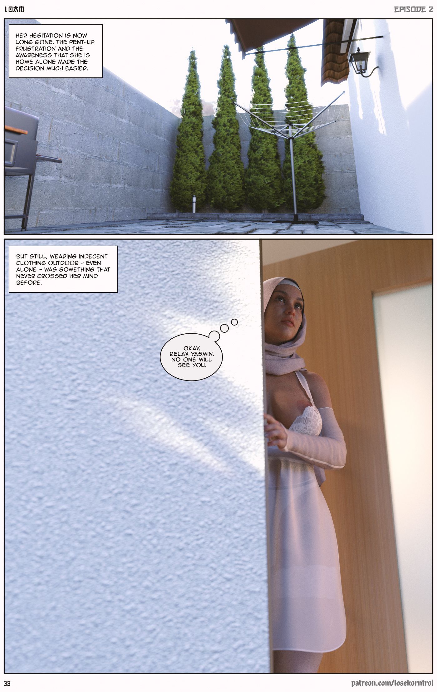 10 AM [LoseKorntrol, Hijab 3DX] Chapter 2 Page 33