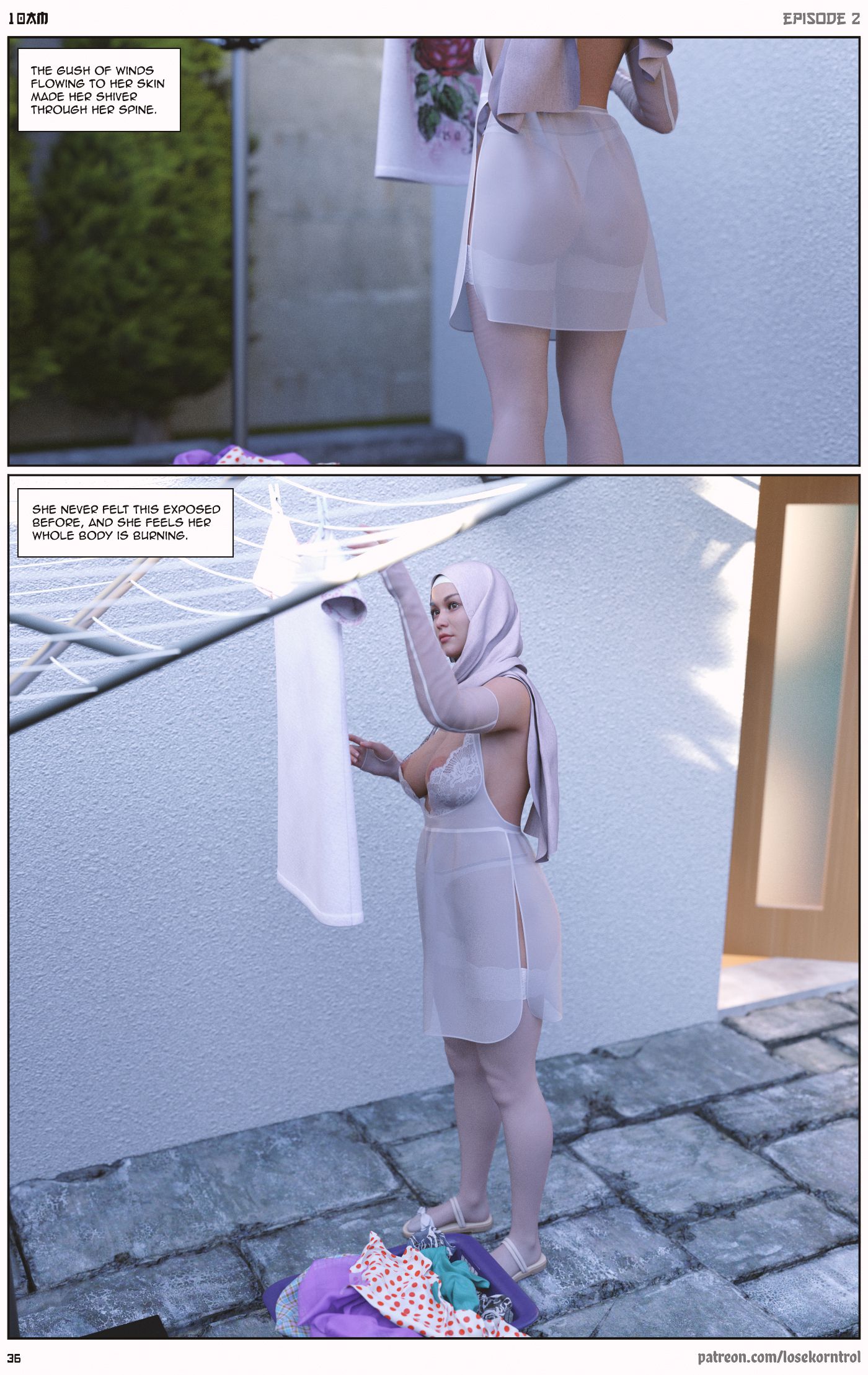 10 AM [LoseKorntrol, Hijab 3DX] Chapter 2 Page 36