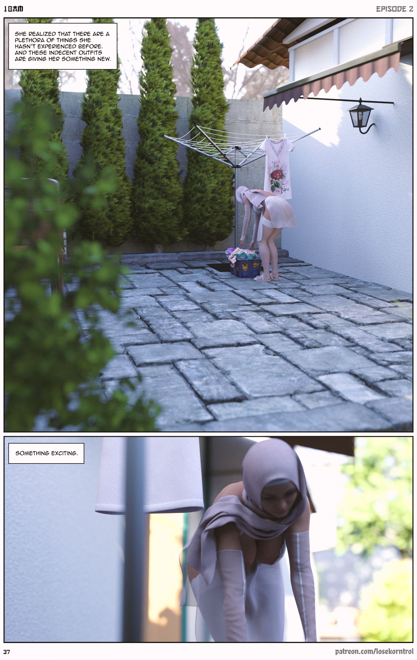 10 AM [LoseKorntrol, Hijab 3DX] Chapter 2 Page 37
