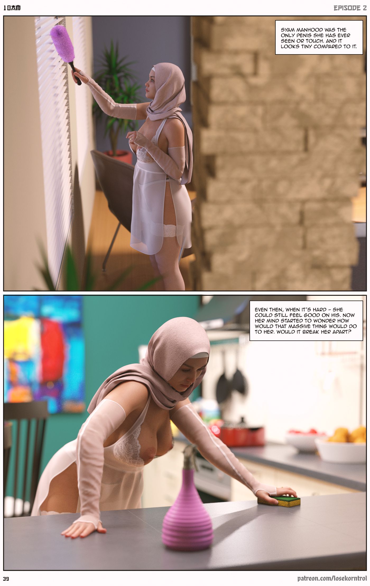 10 AM [LoseKorntrol, Hijab 3DX] Chapter 2 Page 39