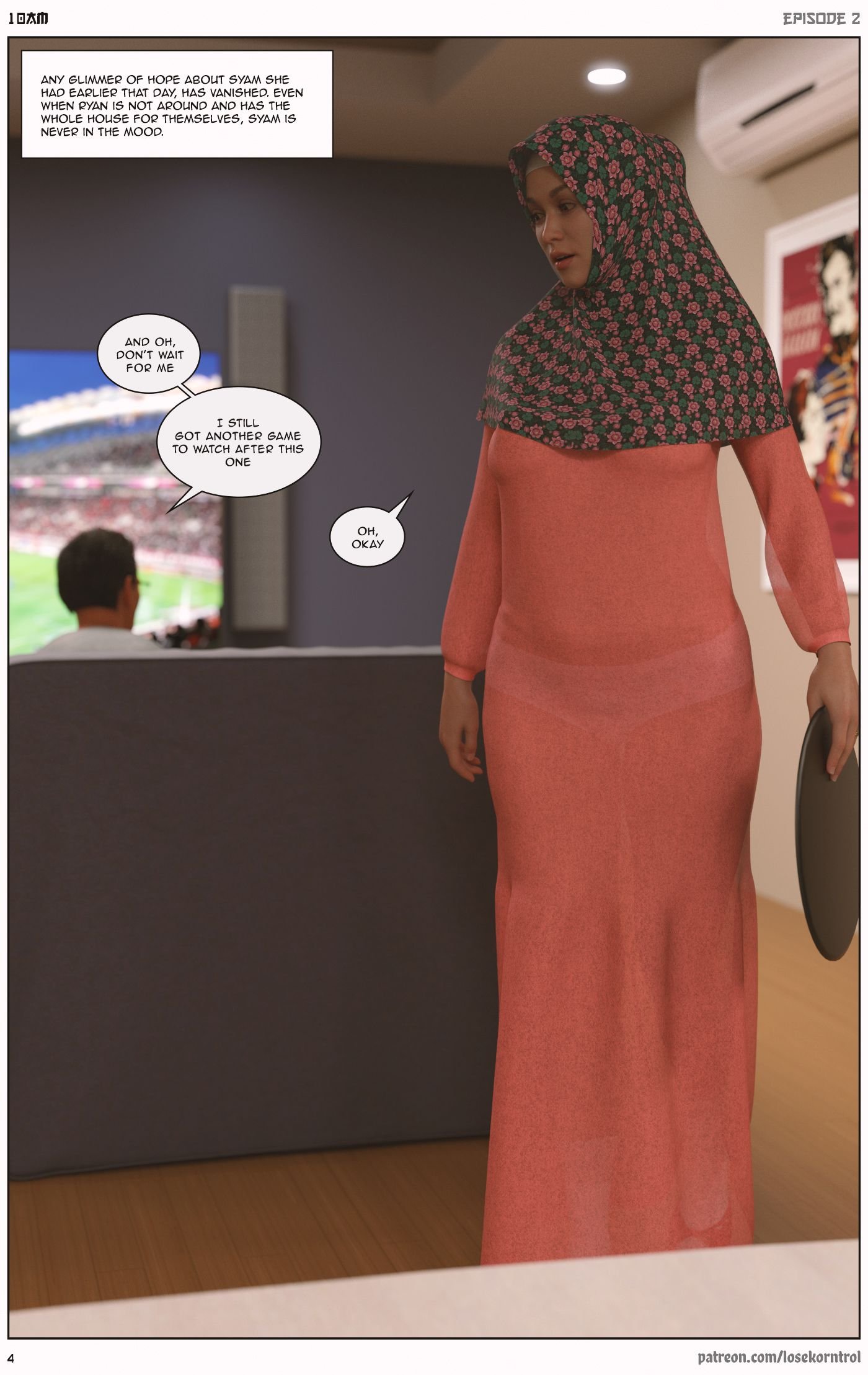 10 AM [LoseKorntrol, Hijab 3DX] Chapter 2 Page 4