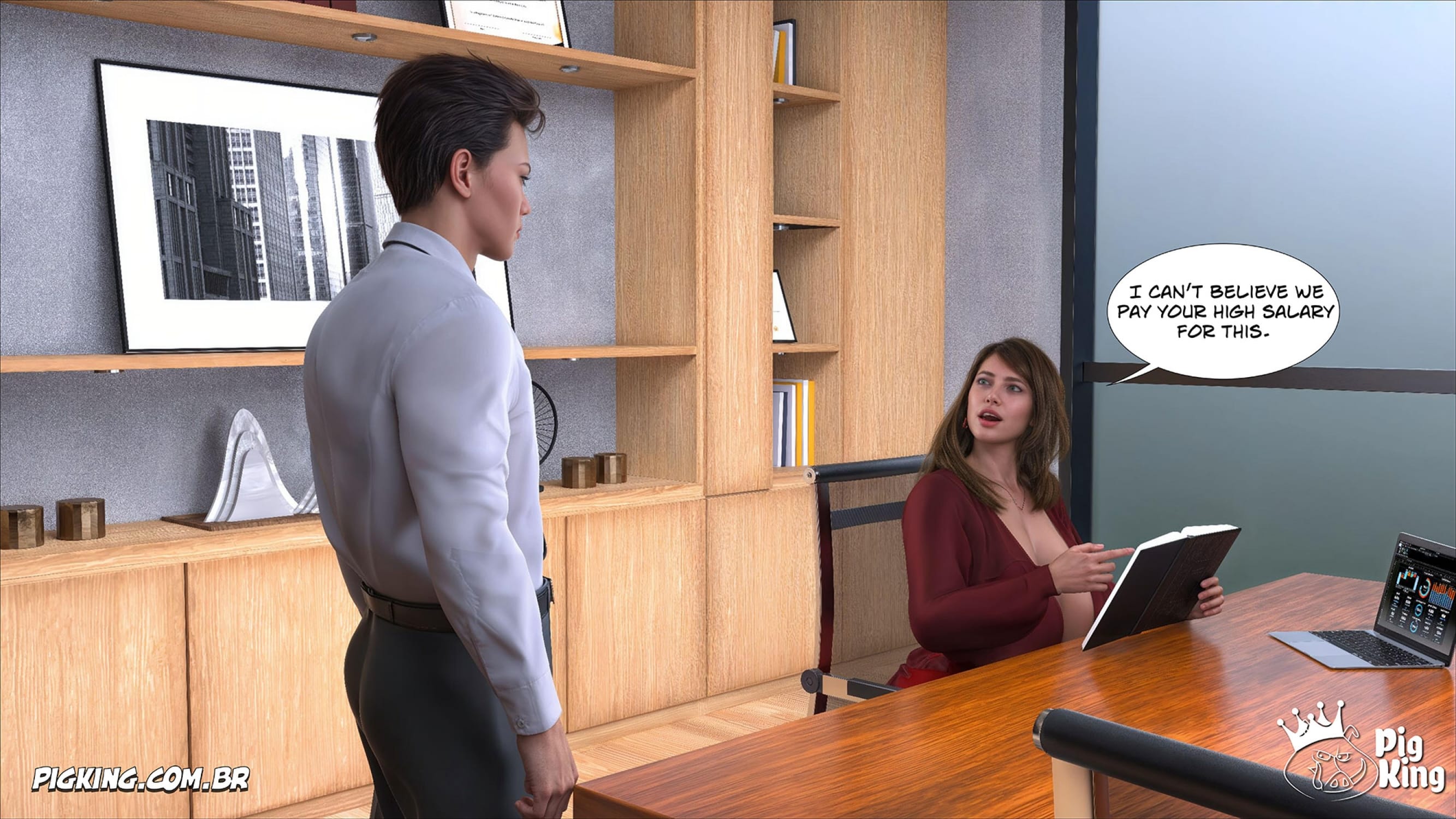 The Meeting [CrazyDad3D] Chapter 1 Page 10