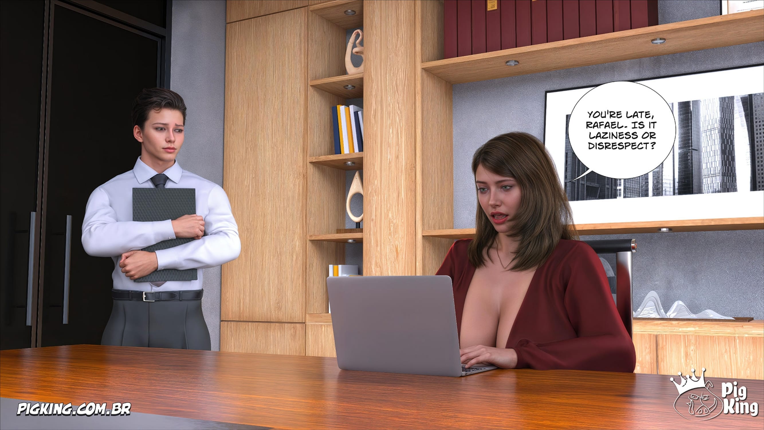 The Meeting [CrazyDad3D] Chapter 1 Page 3