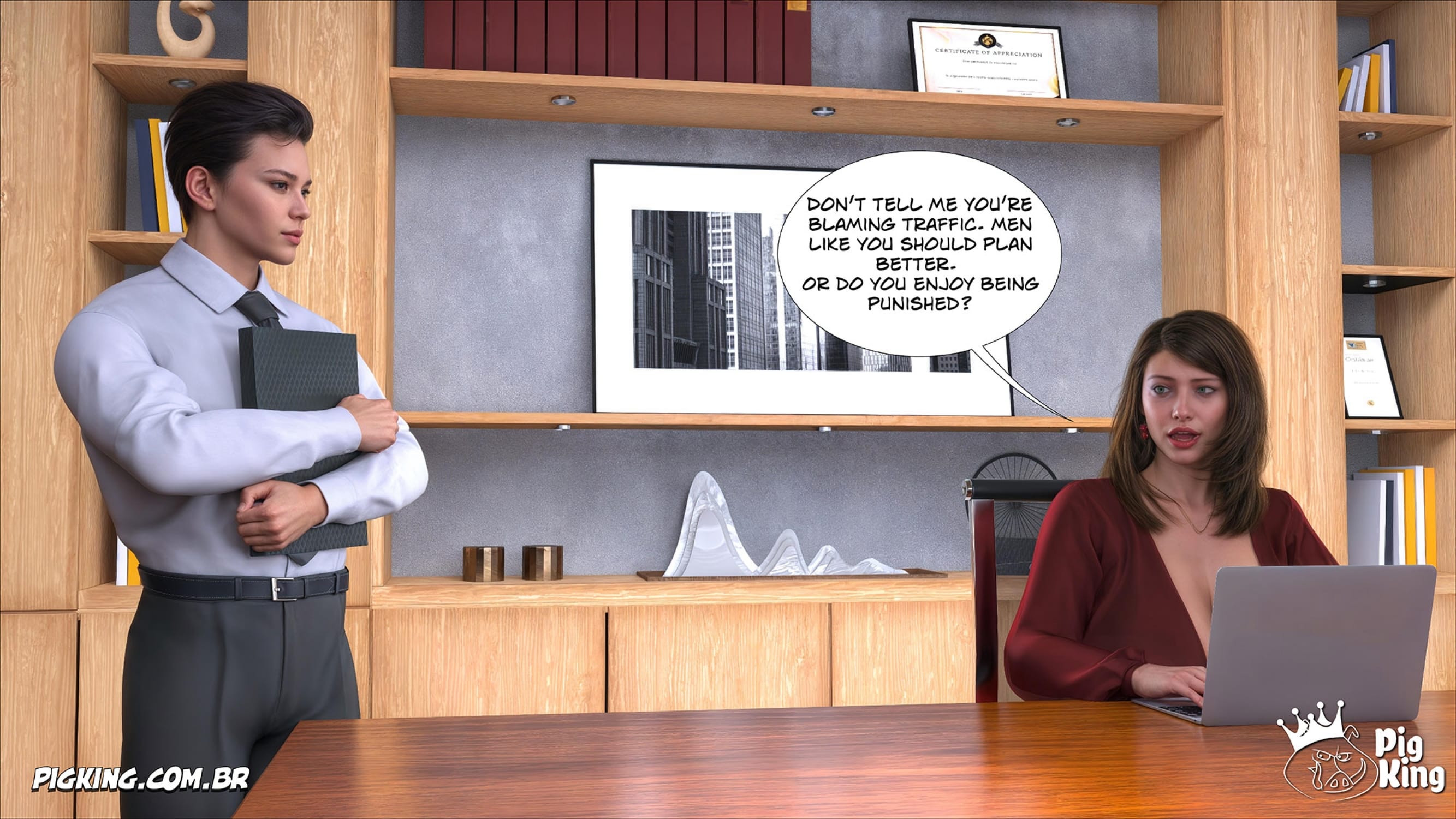 The Meeting [CrazyDad3D] Chapter 1 Page 5