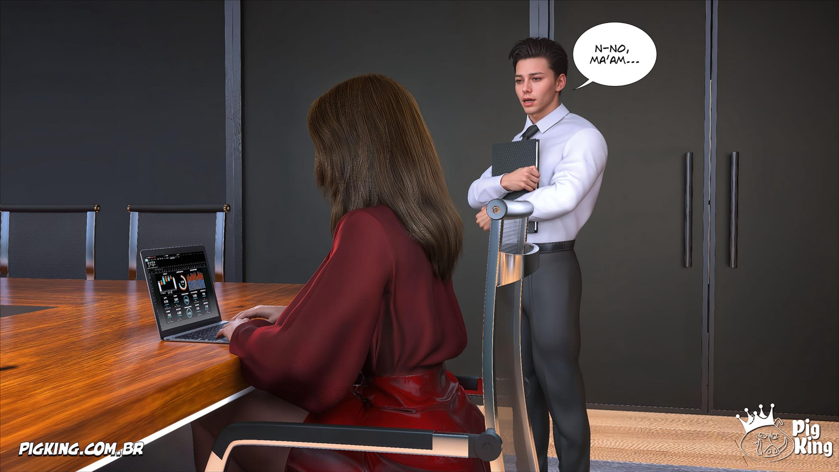 The Meeting [CrazyDad3D] Chapter 1 Page 6