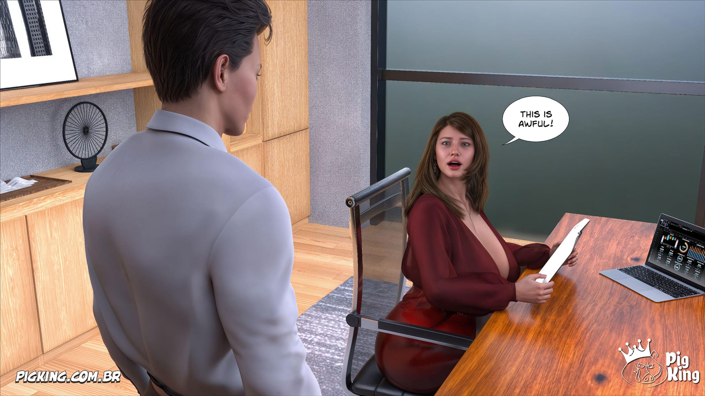The Meeting [CrazyDad3D] Chapter 1 Page 9