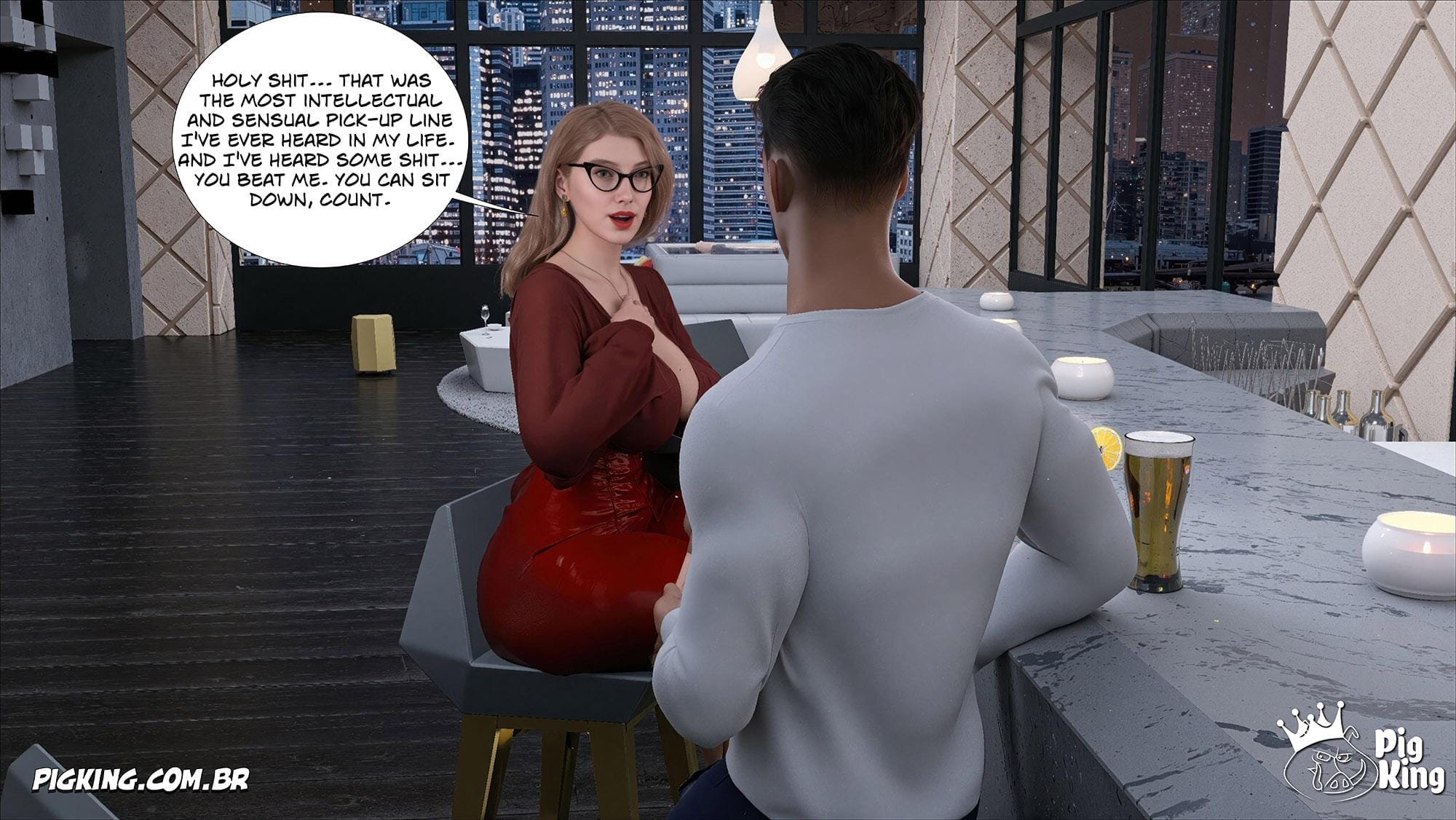 The Meeting [CrazyDad3D] Chapter 3 Page 7