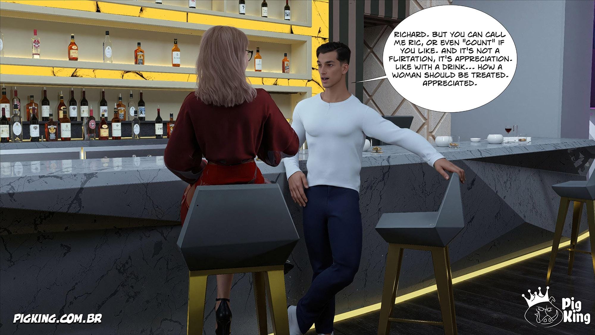 The Meeting [CrazyDad3D] Chapter 3 Page 8