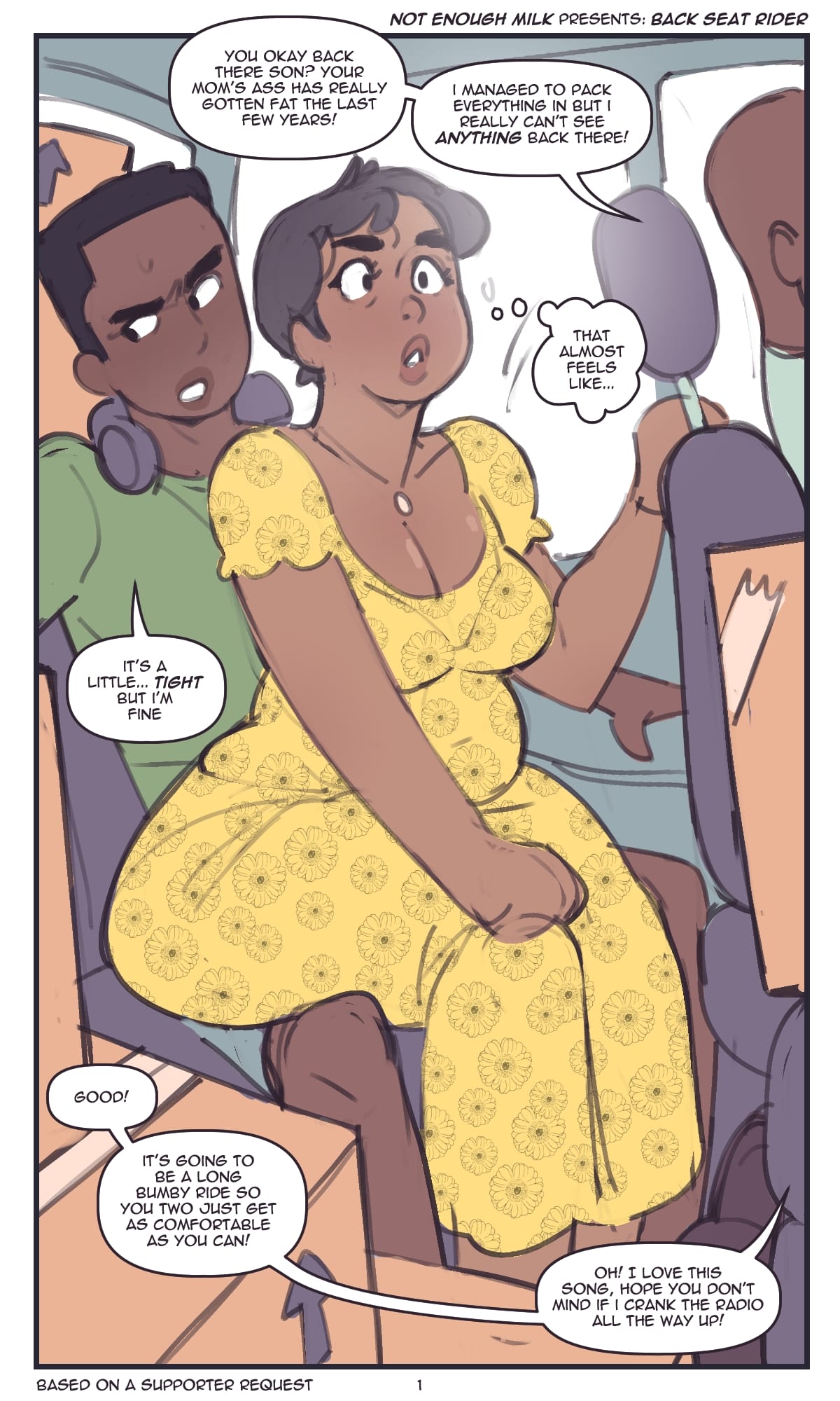 Backseat Rider [NotEnoughMilk] Chapter 1 Page 1