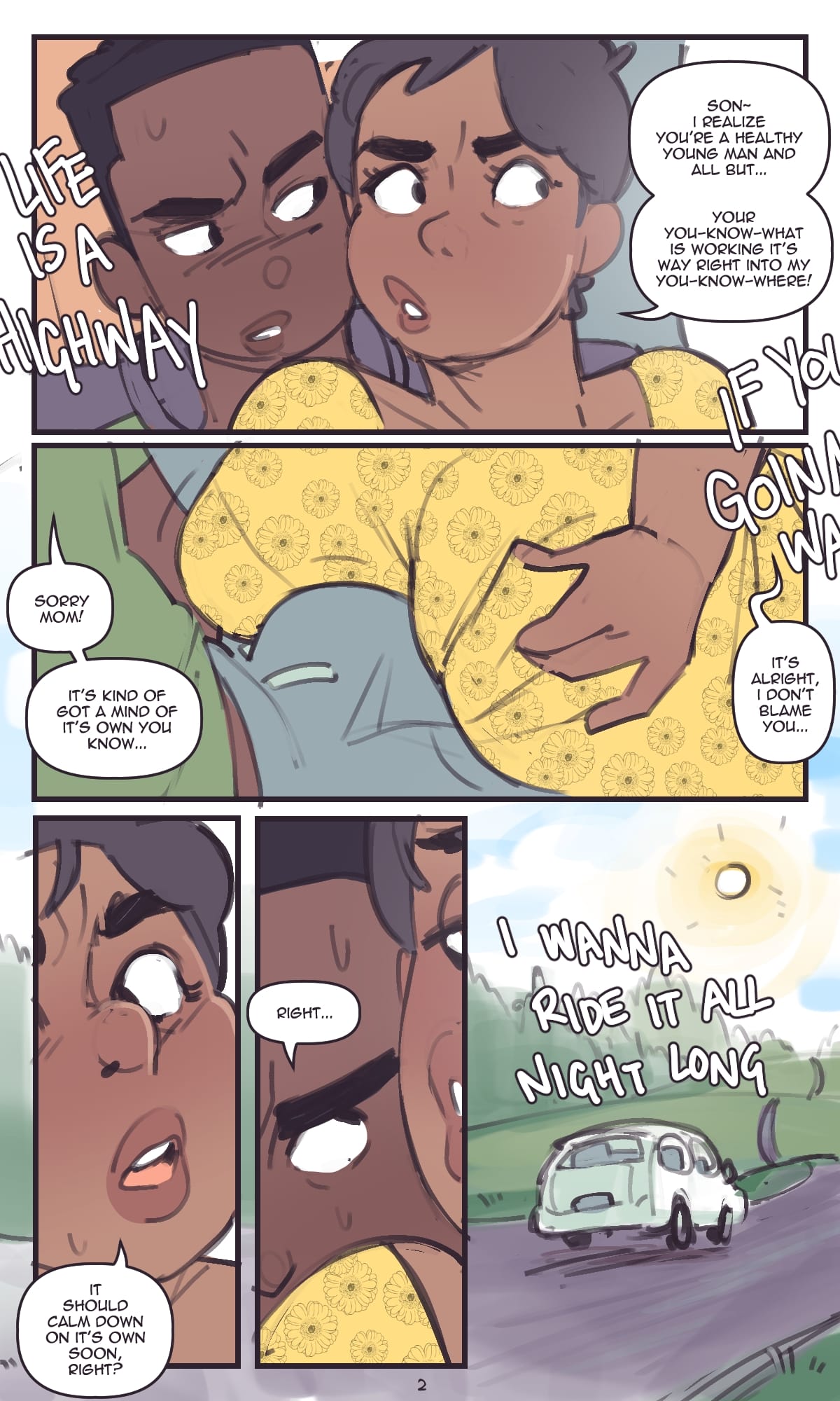 Backseat Rider [NotEnoughMilk] Chapter 1 Page 2