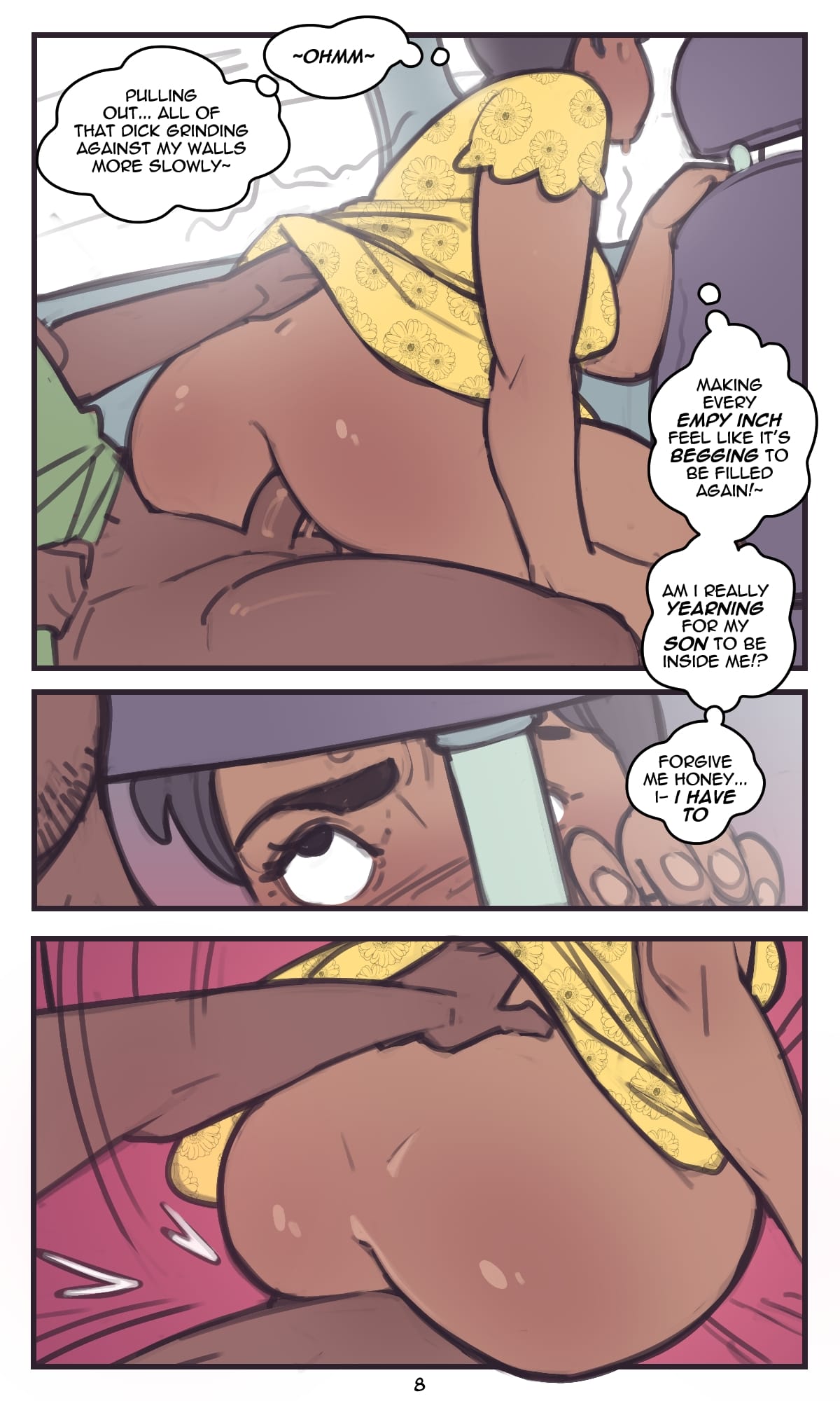 Backseat Rider [NotEnoughMilk] Chapter 1 Page 8