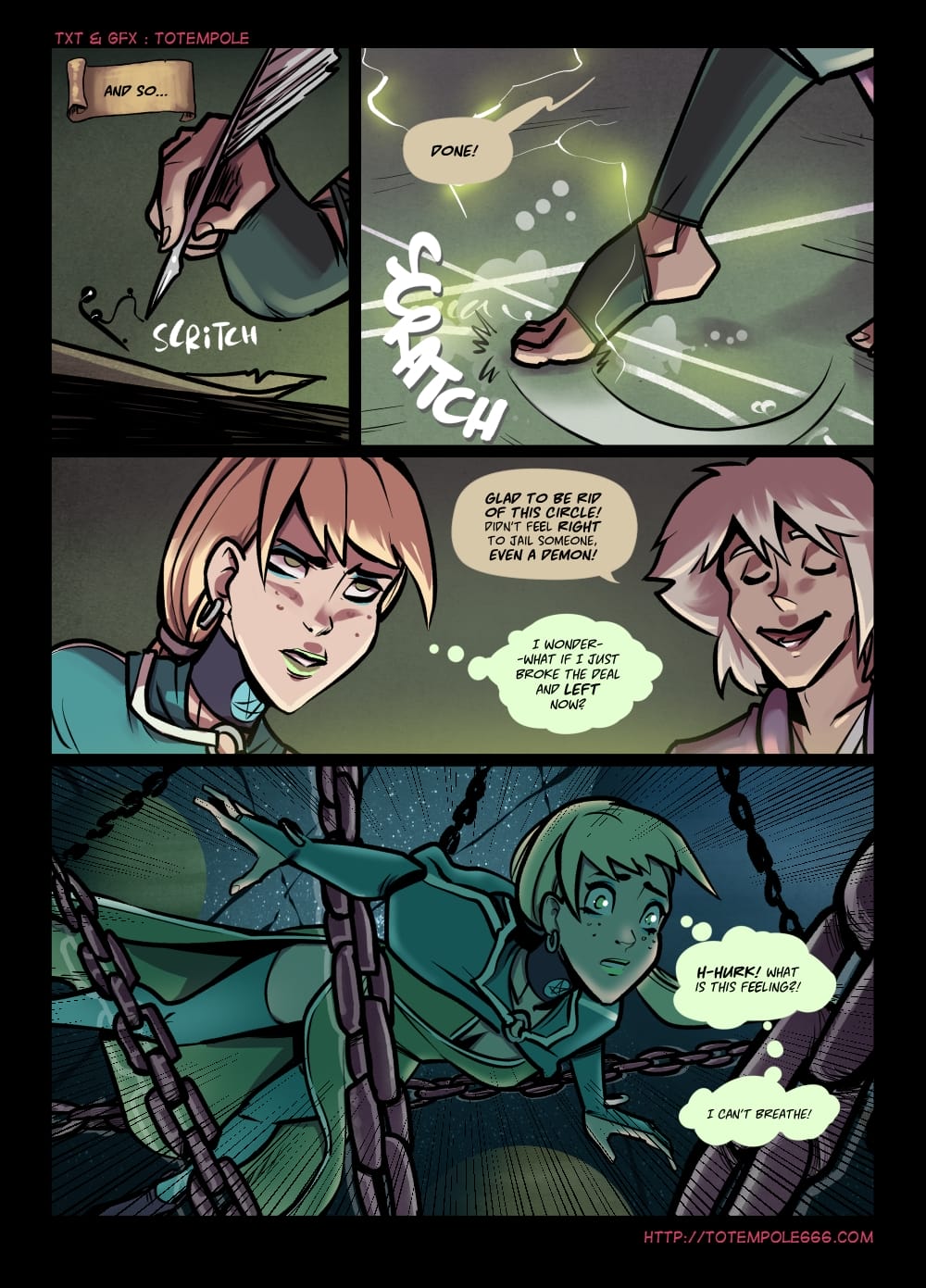 The Cummoner [Totempole] Chapter 28 Page 21
