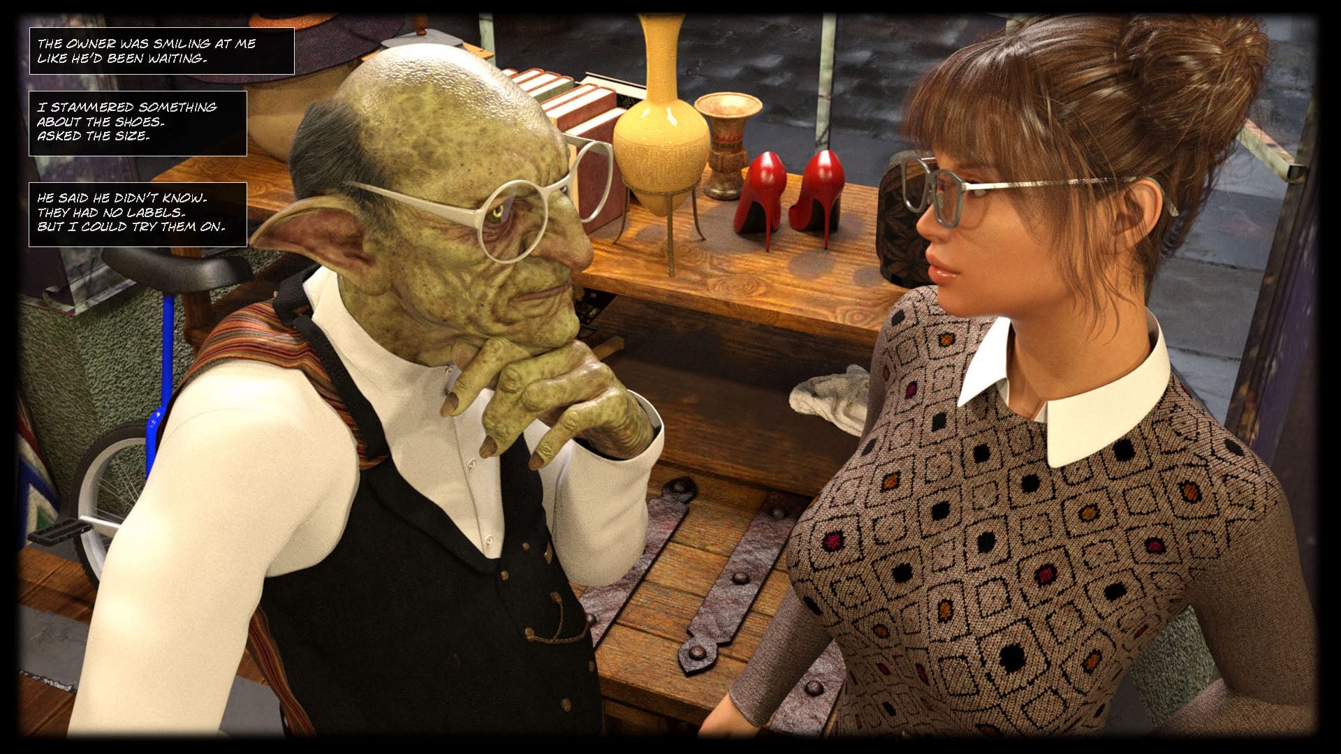 Curious Desires [Sexy3DComics | Gonzo] Chapter 1 Page 32