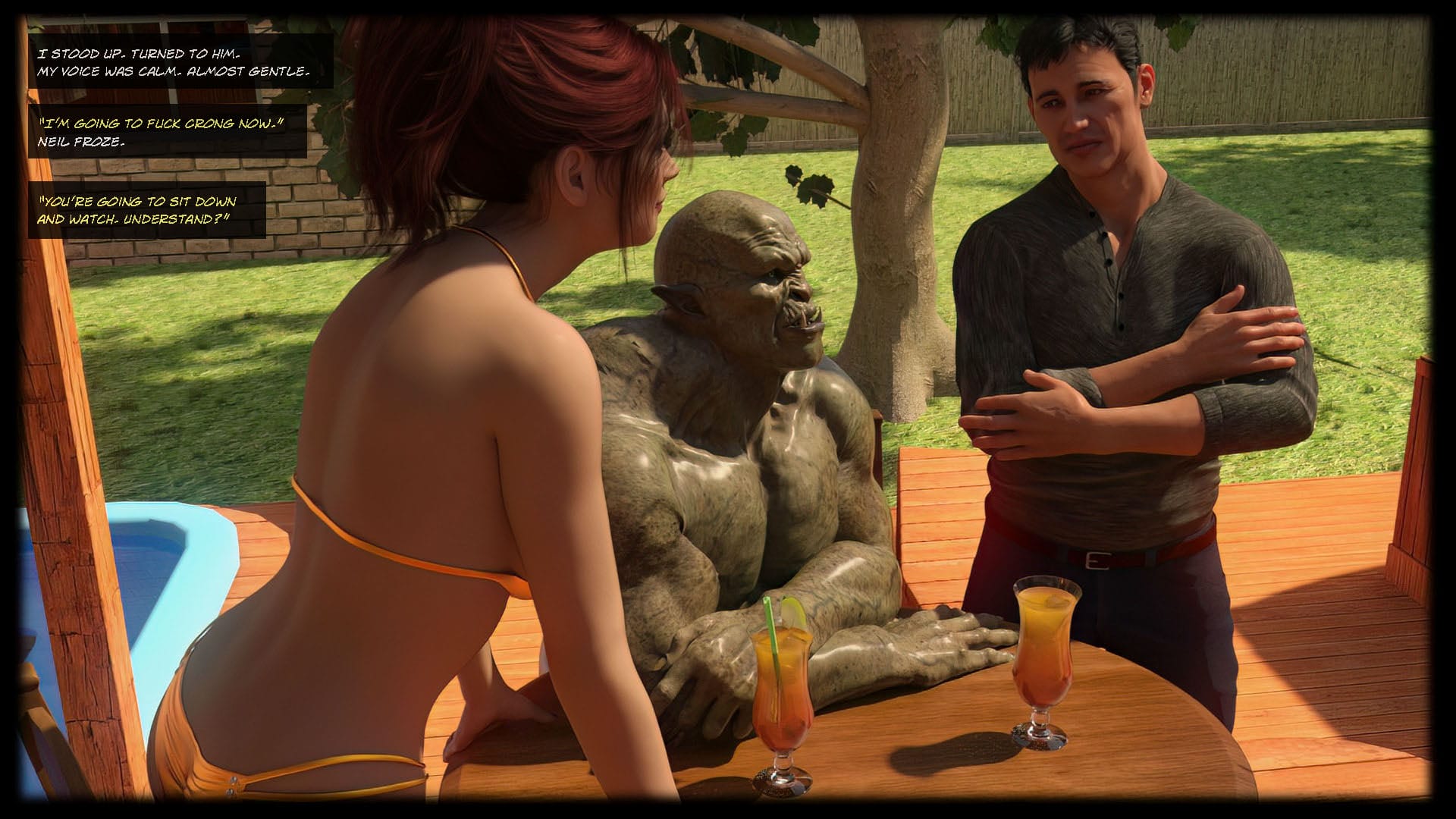 Orc Garden Party – Fantasyland [Sexy3DComics | Gonzo] Chapter Fantasyland [Sexy3DComics | Gonzo] – Orc Garden Party – Fantasyland Page 21