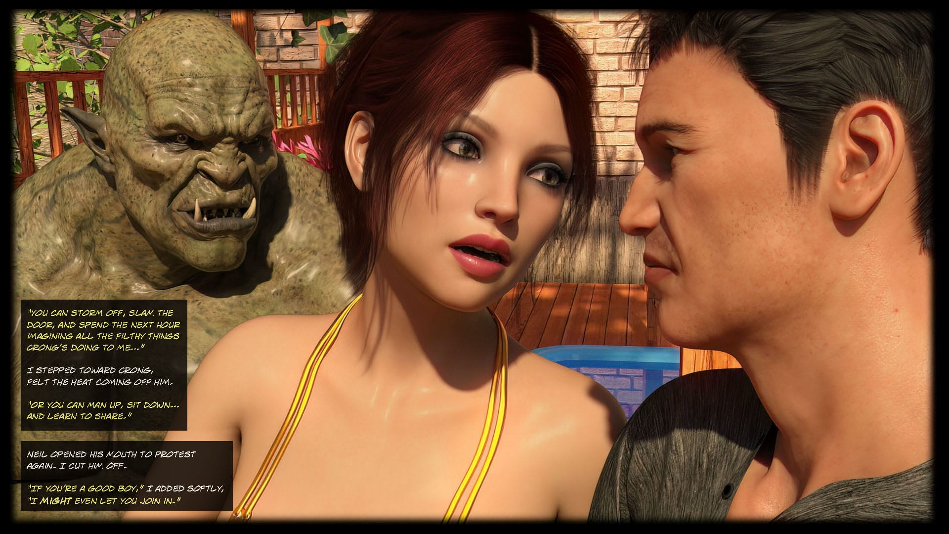 Orc Garden Party – Fantasyland [Sexy3DComics | Gonzo] Chapter Fantasyland [Sexy3DComics | Gonzo] – Orc Garden Party – Fantasyland Page 24