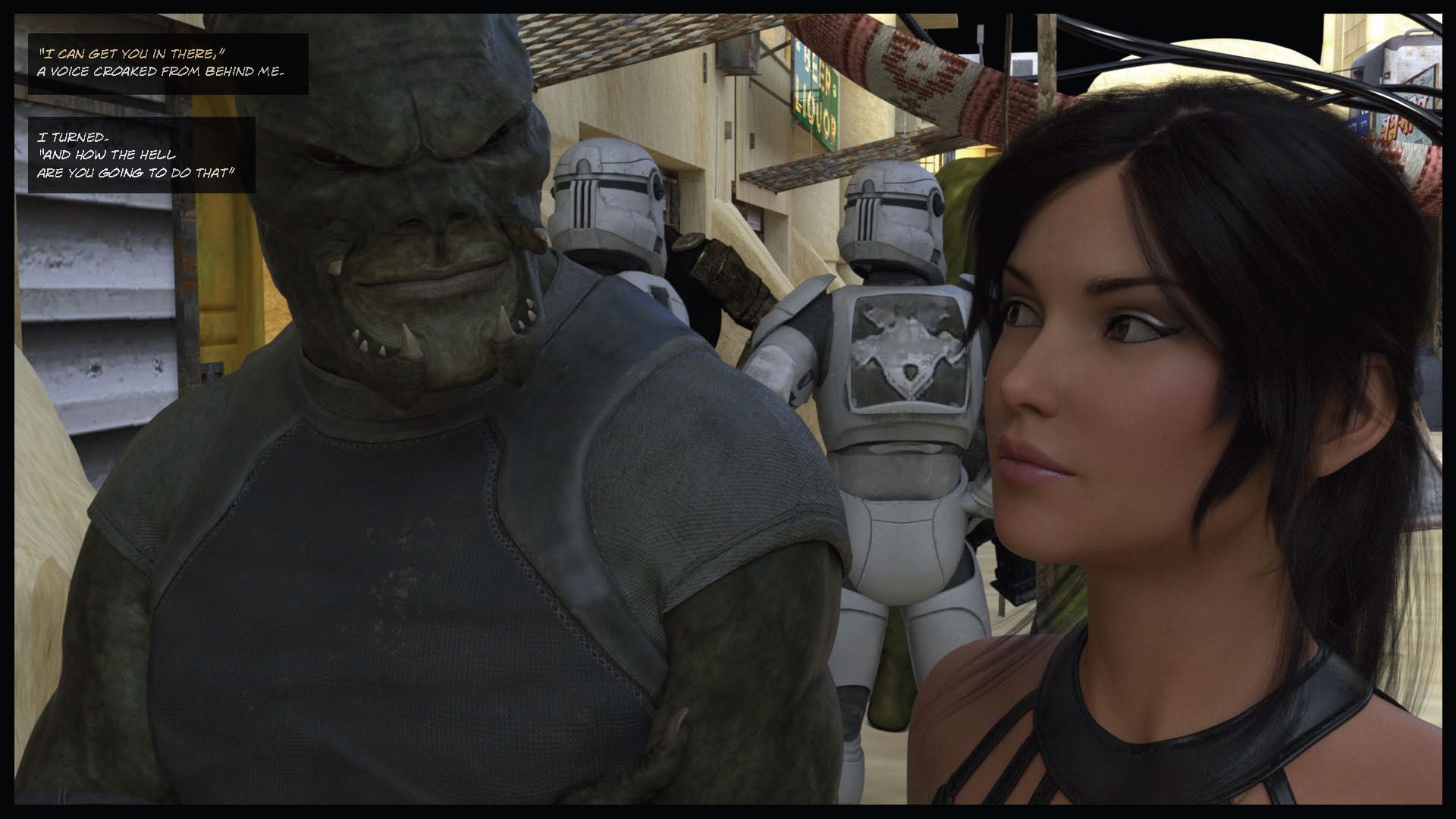 Star Whores (Star Wars) [Sexy3DComics | Gonzo] Chapter 1 Page 48