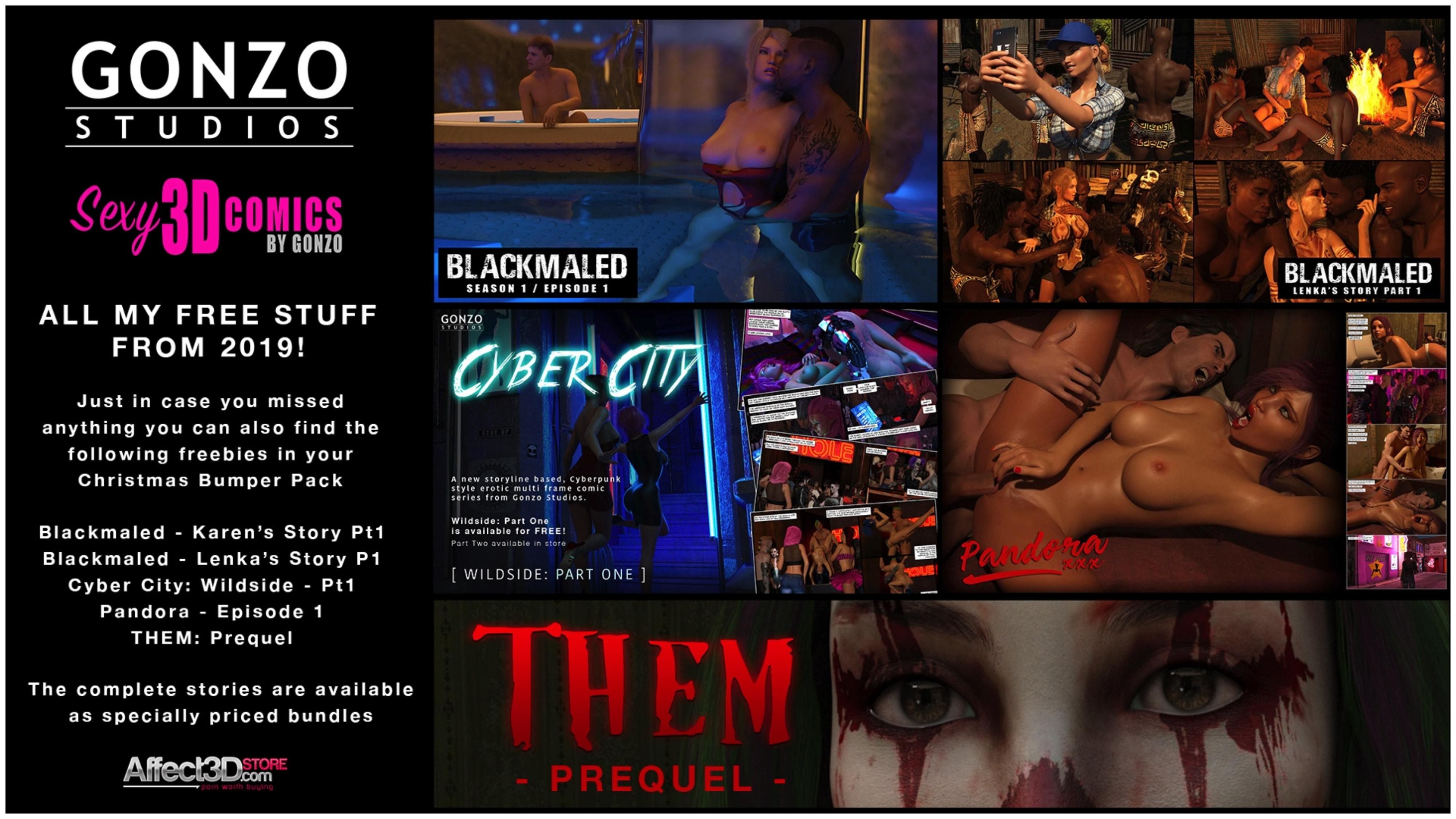 Blackmaled [Sexy3DComics] Chapter Blackmaled – Free Christmas Gift Page 3