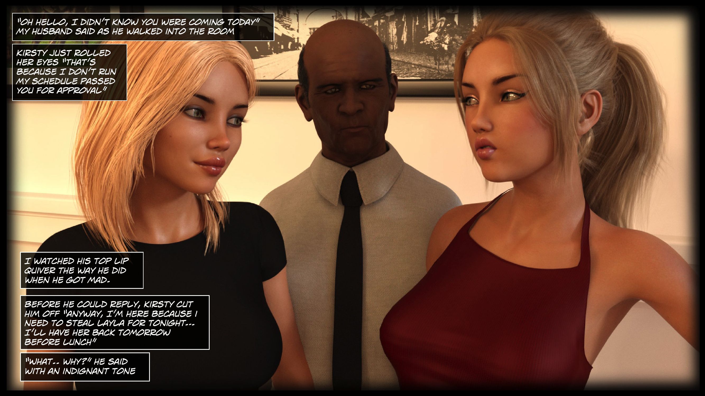 Blackmaled [Sexy3DComics] Chapter Blackmaled – Layla’s Story 2 Page 58
