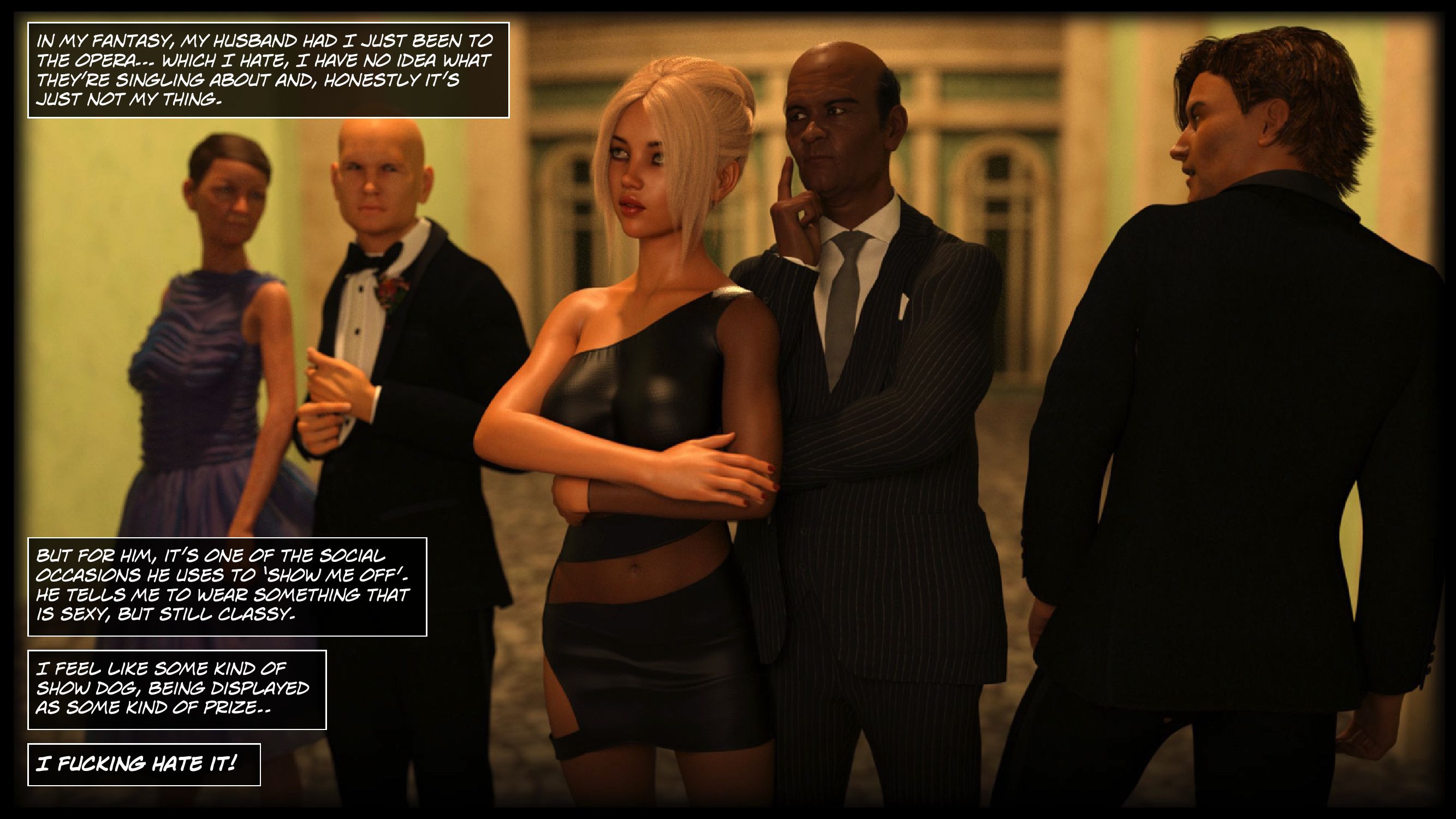 Blackmaled [Sexy3DComics] Chapter Blackmaled – Layla’s Story 2 Page 8