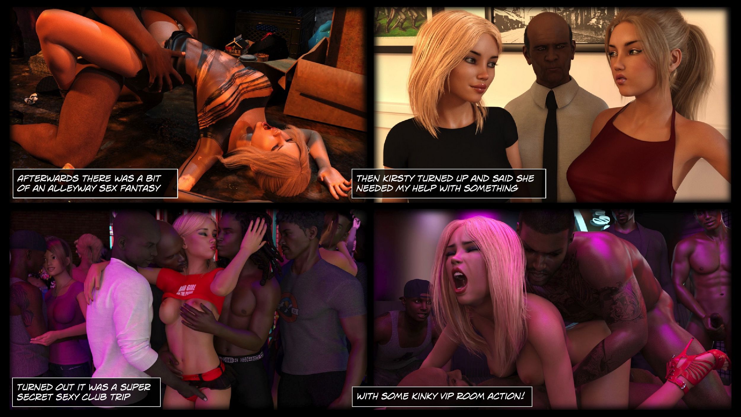 Blackmaled [Sexy3DComics] Chapter Blackmaled – Layla’s Story 3 Page 3