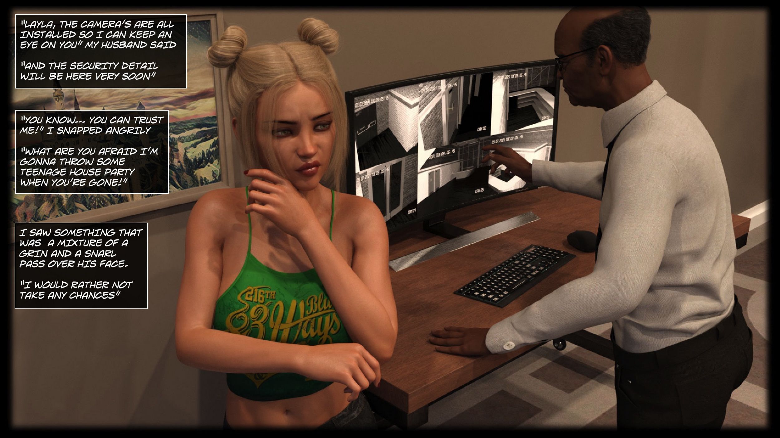 Blackmaled [Sexy3DComics] Chapter Blackmaled – Layla’s Story 4 Page 28