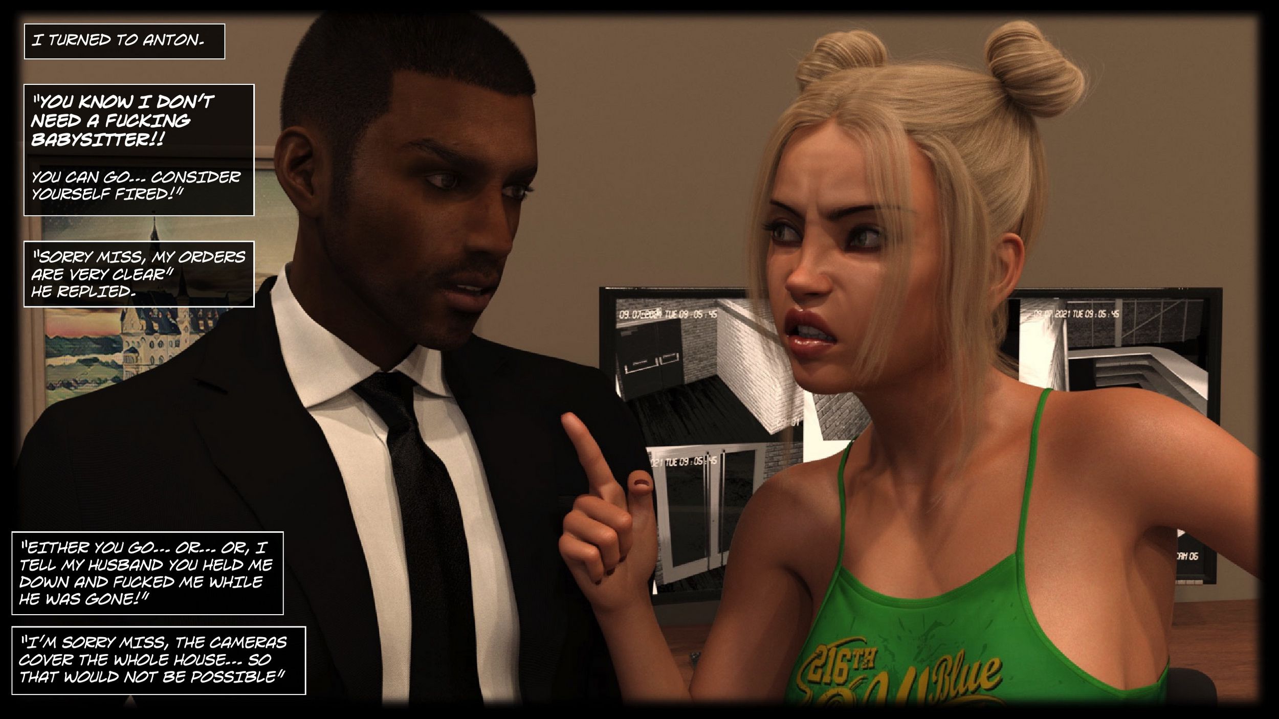 Blackmaled [Sexy3DComics] Chapter Blackmaled – Layla’s Story 4 Page 34