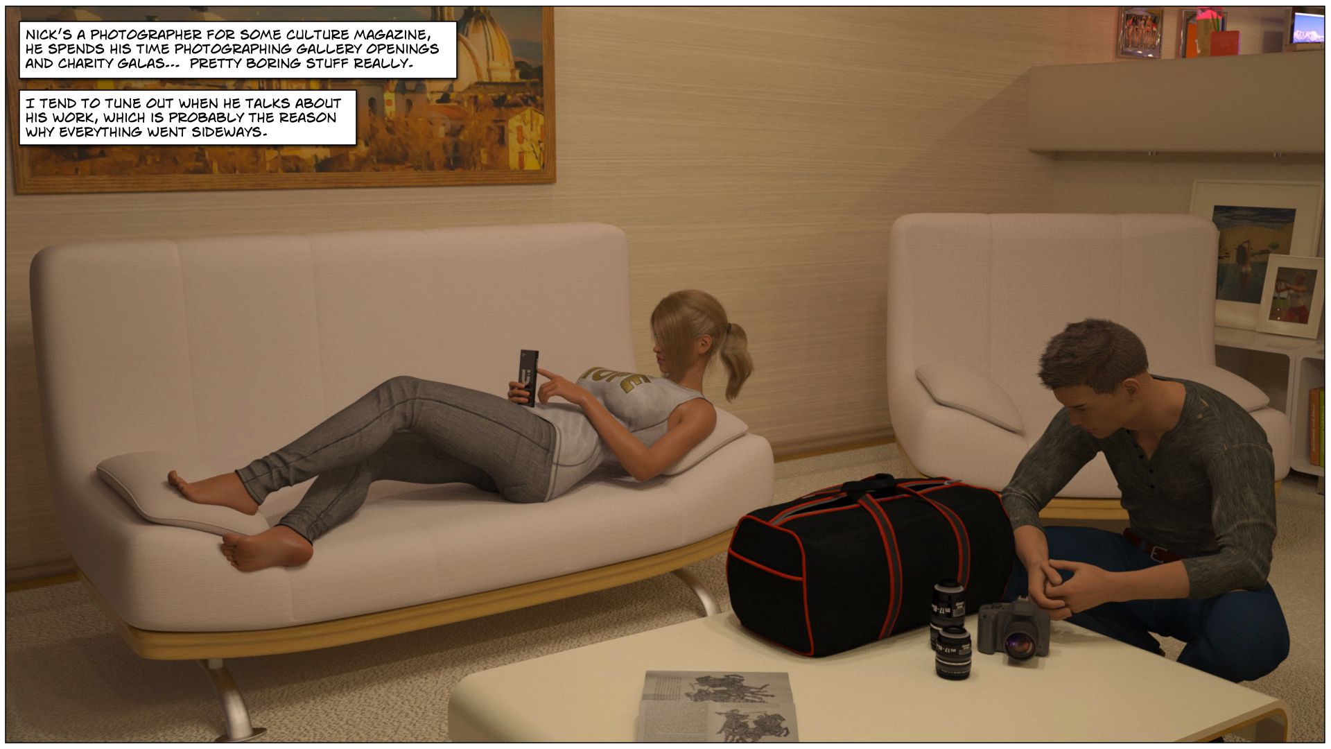 Blackmaled [Sexy3DComics] Chapter Blackmaled – Lenka’s Story 1 Page 16