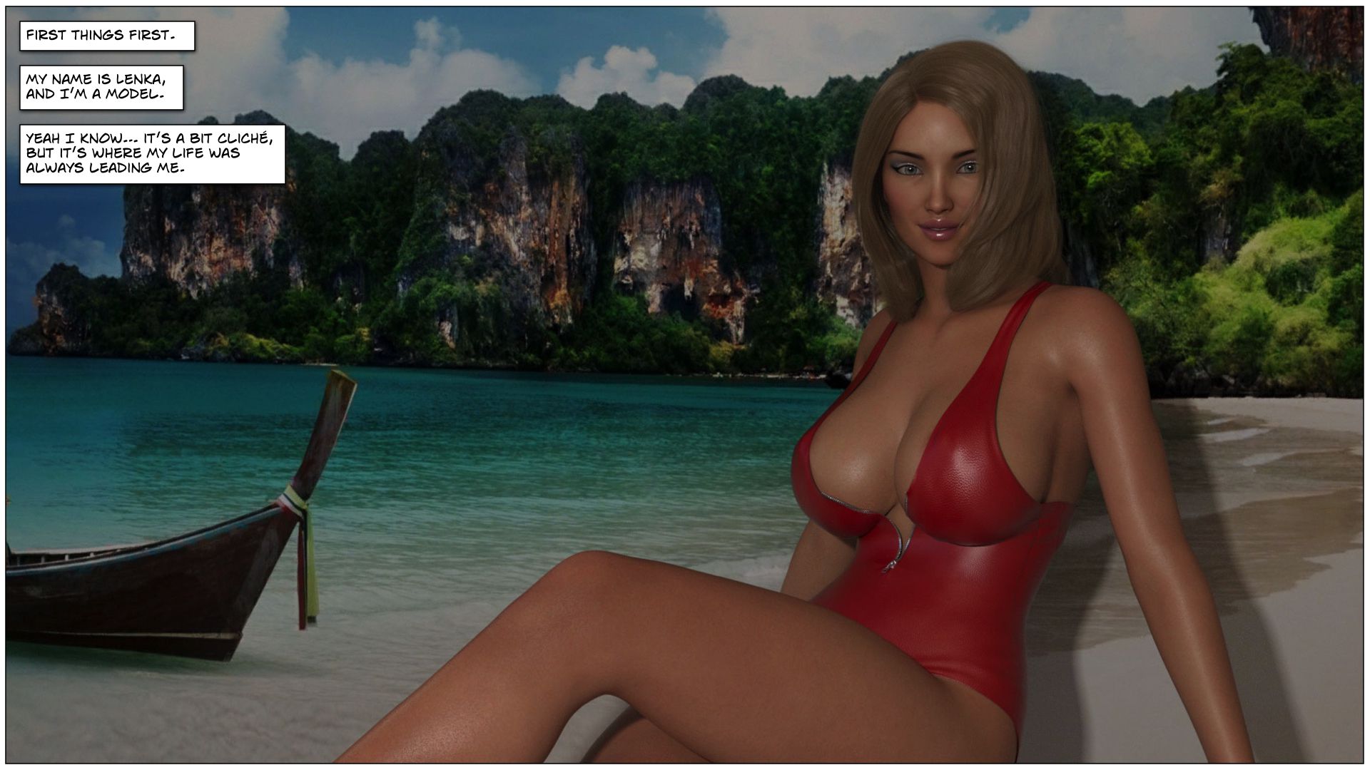 Blackmaled [Sexy3DComics] Chapter Blackmaled – Lenka’s Story 1 Page 4