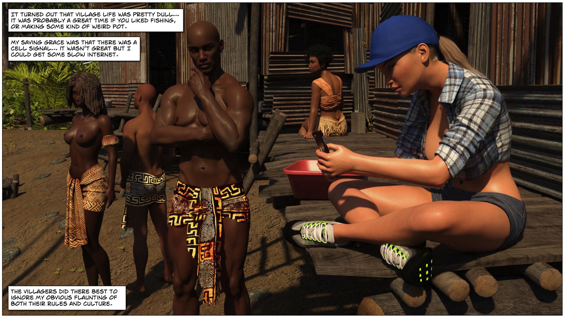 Blackmaled [Sexy3DComics] Chapter Blackmaled – Lenka’s Story 1 Page 52