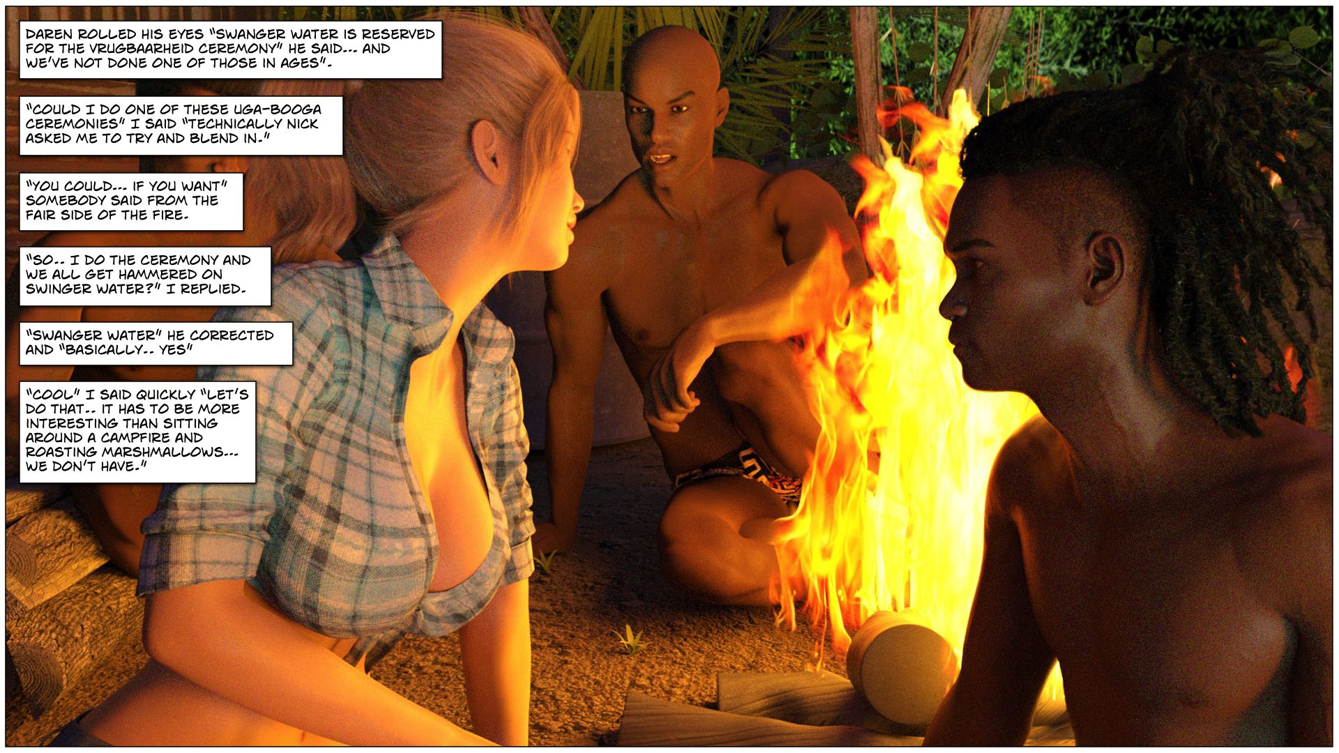 Blackmaled [Sexy3DComics] Chapter Blackmaled – Lenka’s Story 1 Page 55