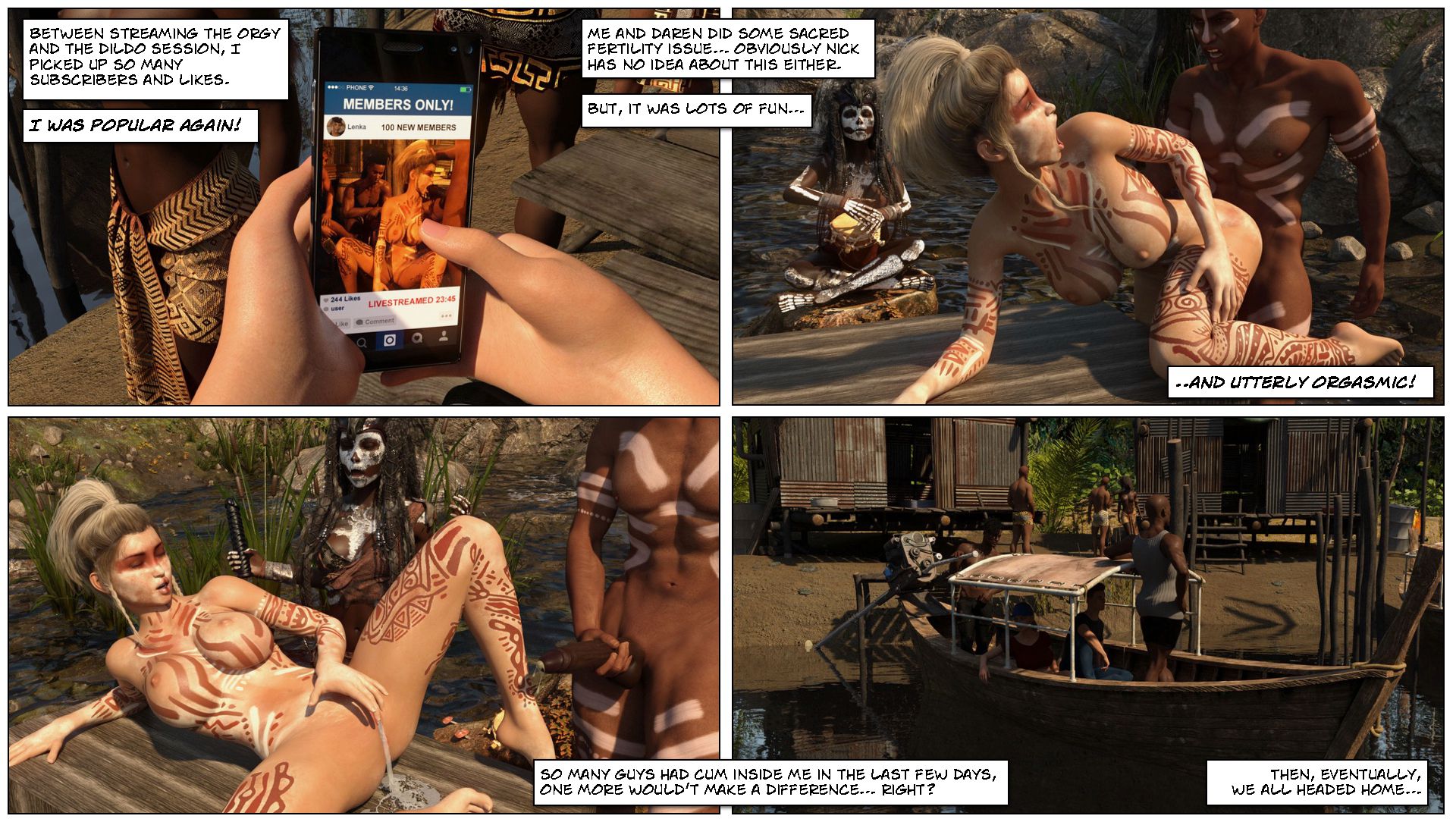 Blackmaled [Sexy3DComics] Chapter Blackmaled – Lenka’s Story 4 Page 5