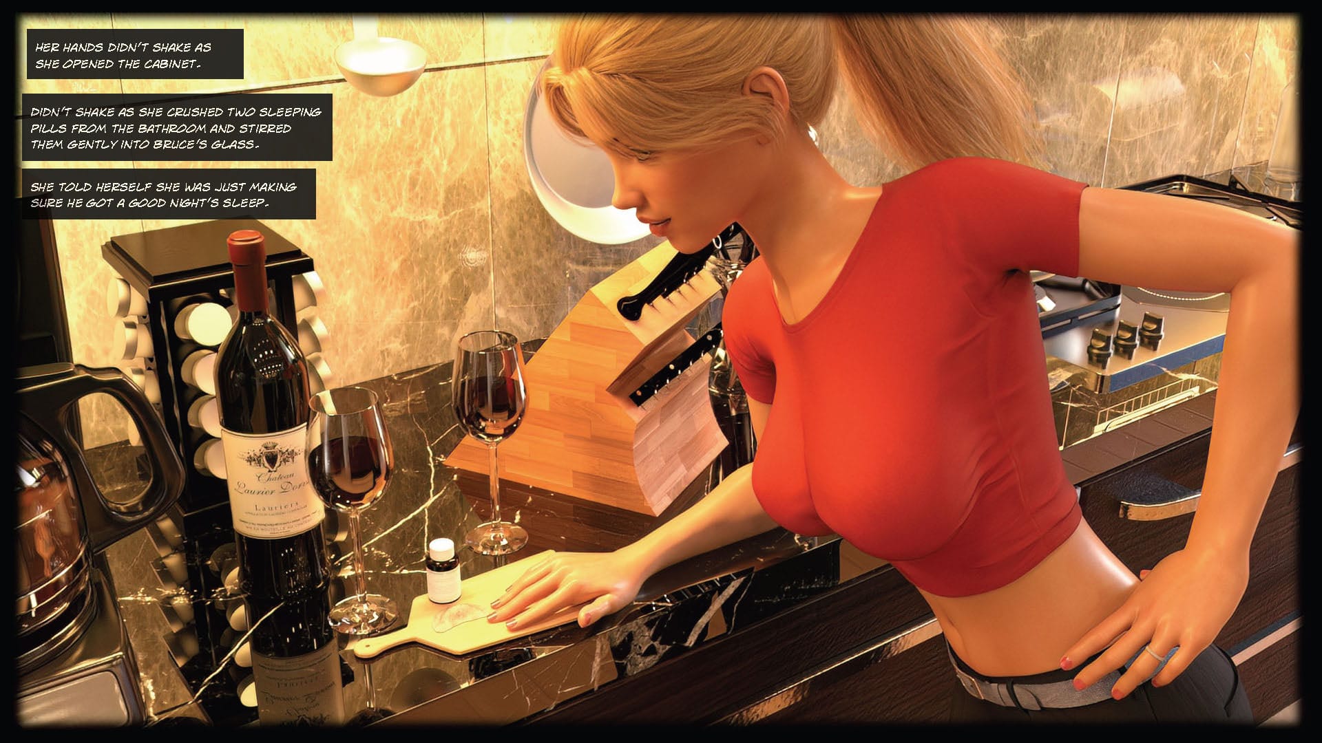 Blackmaled [Sexy3DComics] Chapter Blackmaled – Rachel 1 Page 109