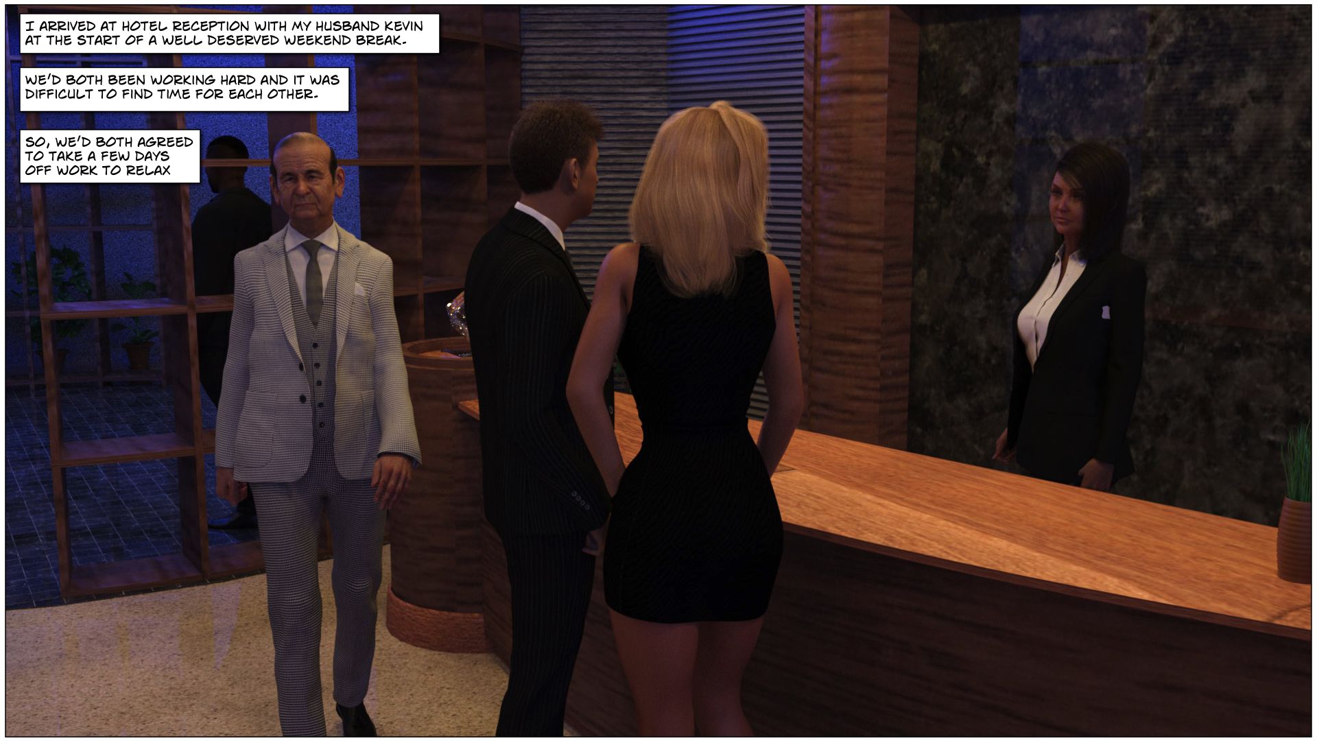 Blackmaled [Sexy3DComics] Chapter Blackmaled – Season 1 – Episode 1 Page 2