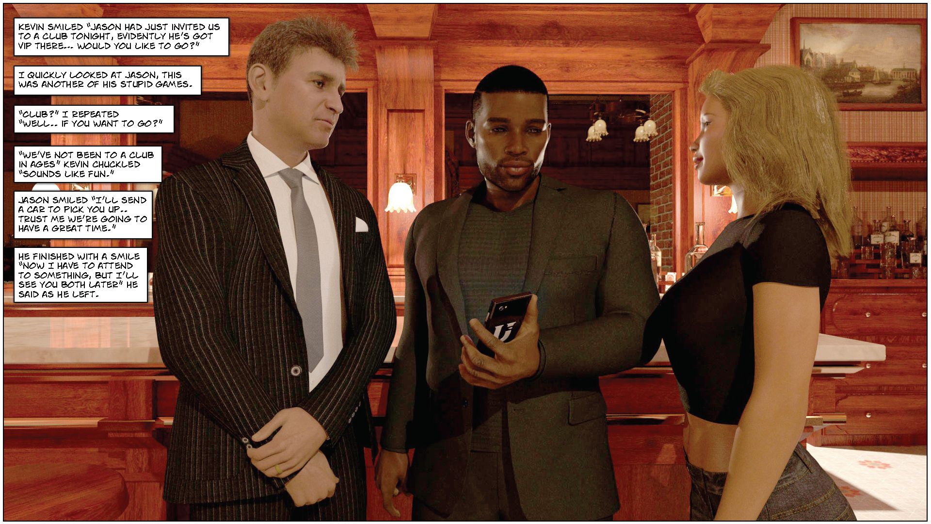 Blackmaled [Sexy3DComics] Chapter Blackmaled – Season 1 – Episode 3 Page 42