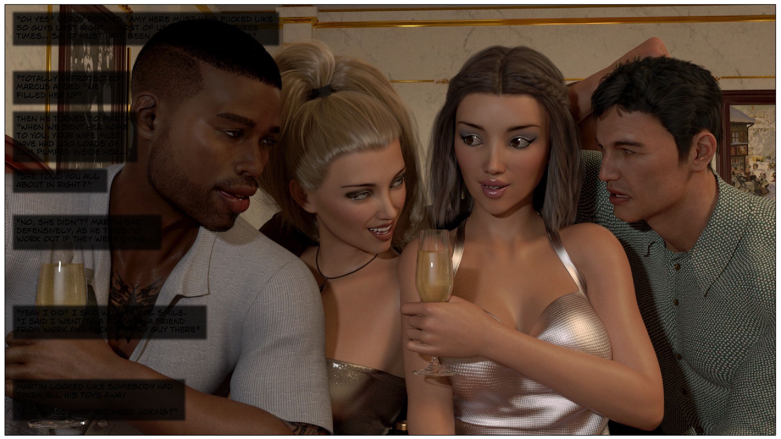 Blackmaled [Sexy3DComics] Chapter Blackmaled – Amy’s Story 4 Page 60