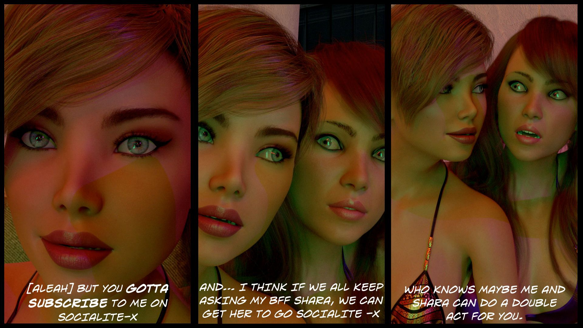 Blackmaled [Sexy3DComics] Chapter Blackmaled – Shara’s Story 1 Page 127