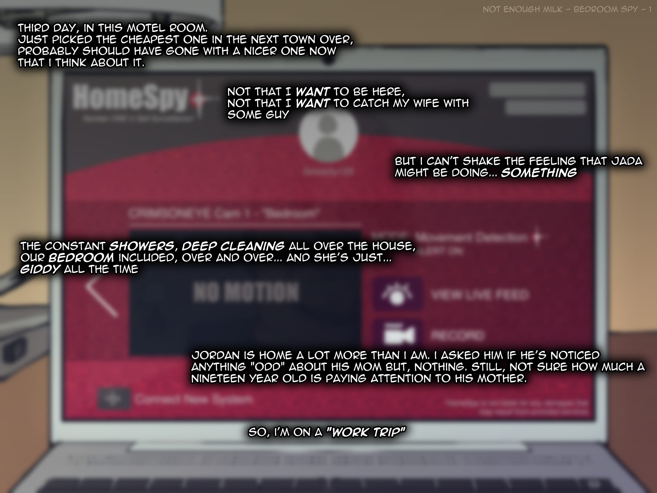Bedroom Spy [NotEnoughMilk] Chapter 1 Page 1